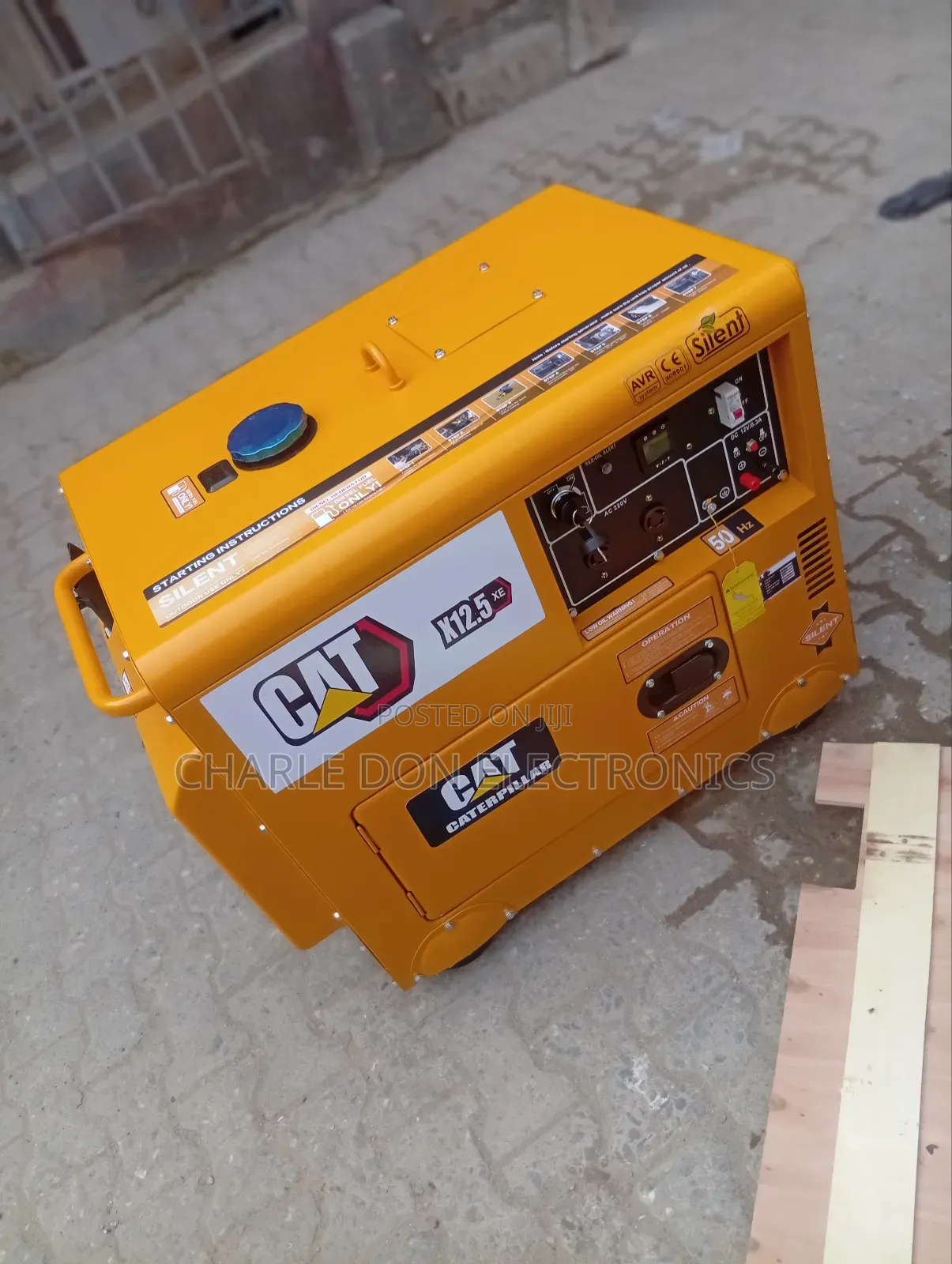 Original Cat 12kva Diseal Soundproof Generator