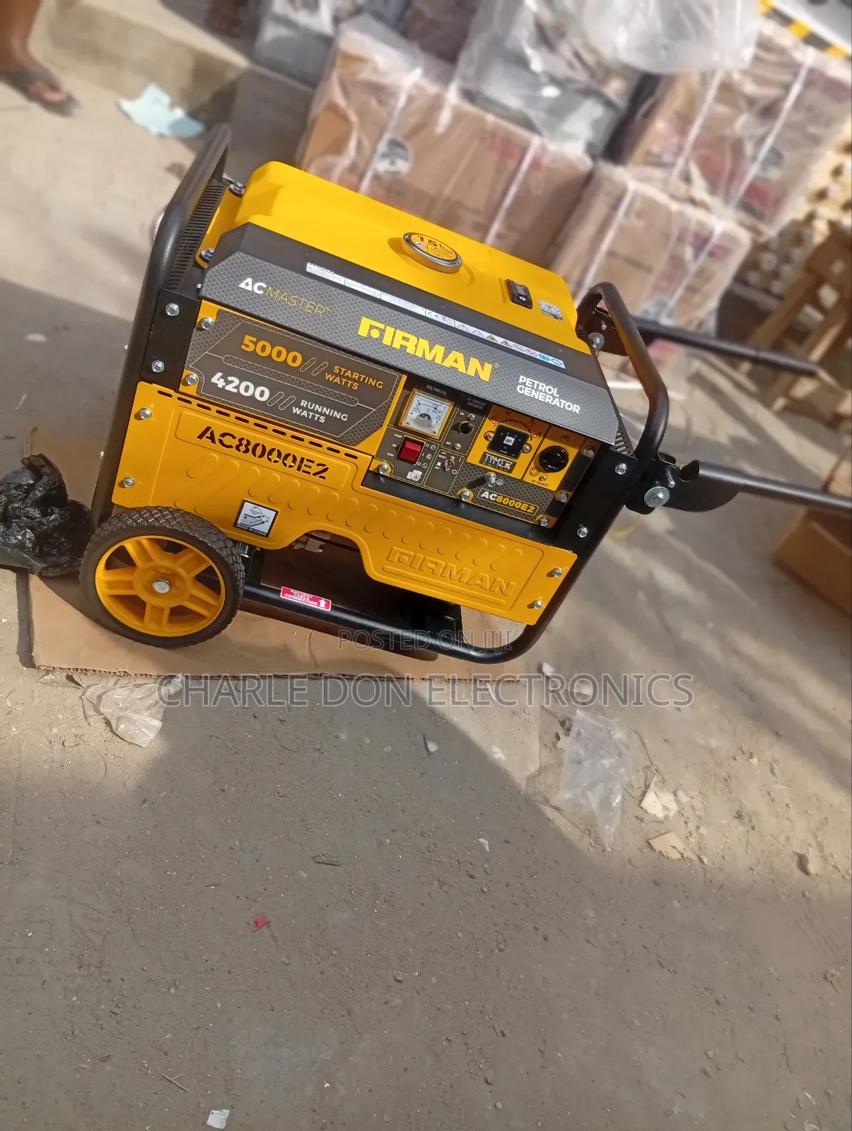Original Fireman 5kva Pertrol Generator
