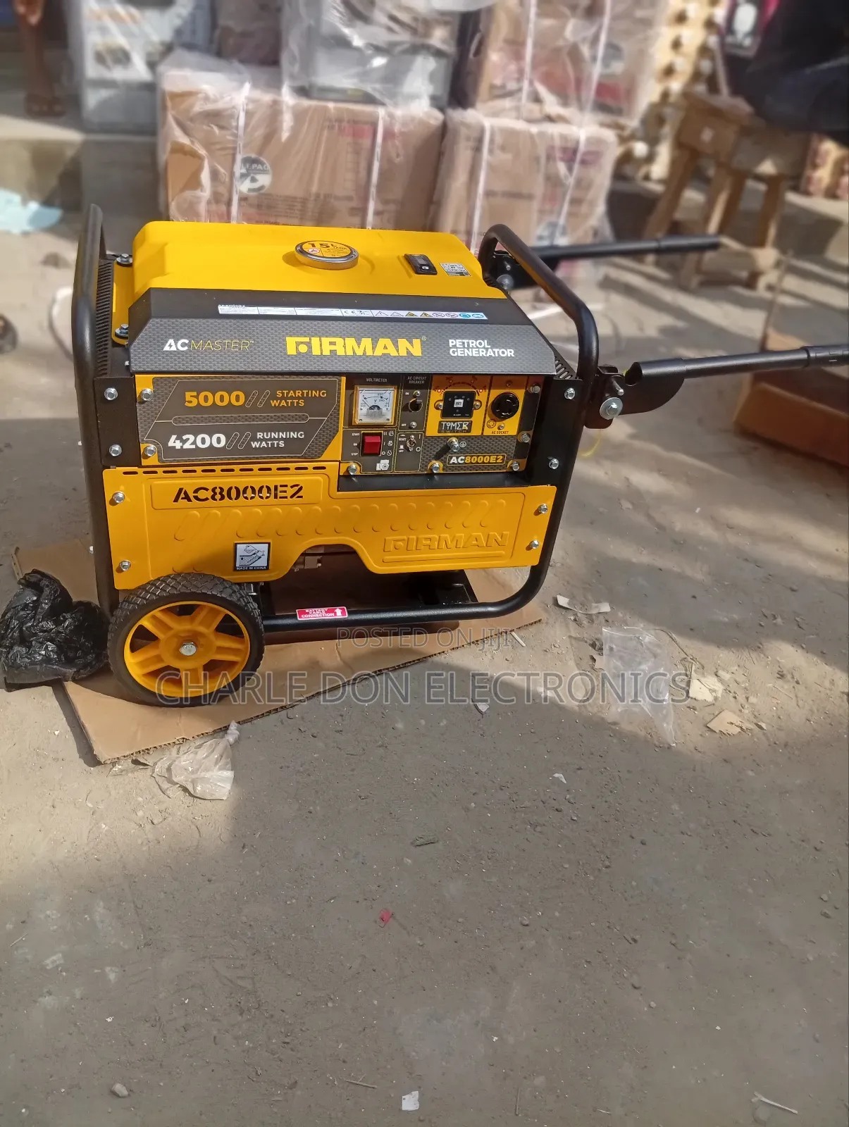 Original Fireman 5kva Pertrol Generator