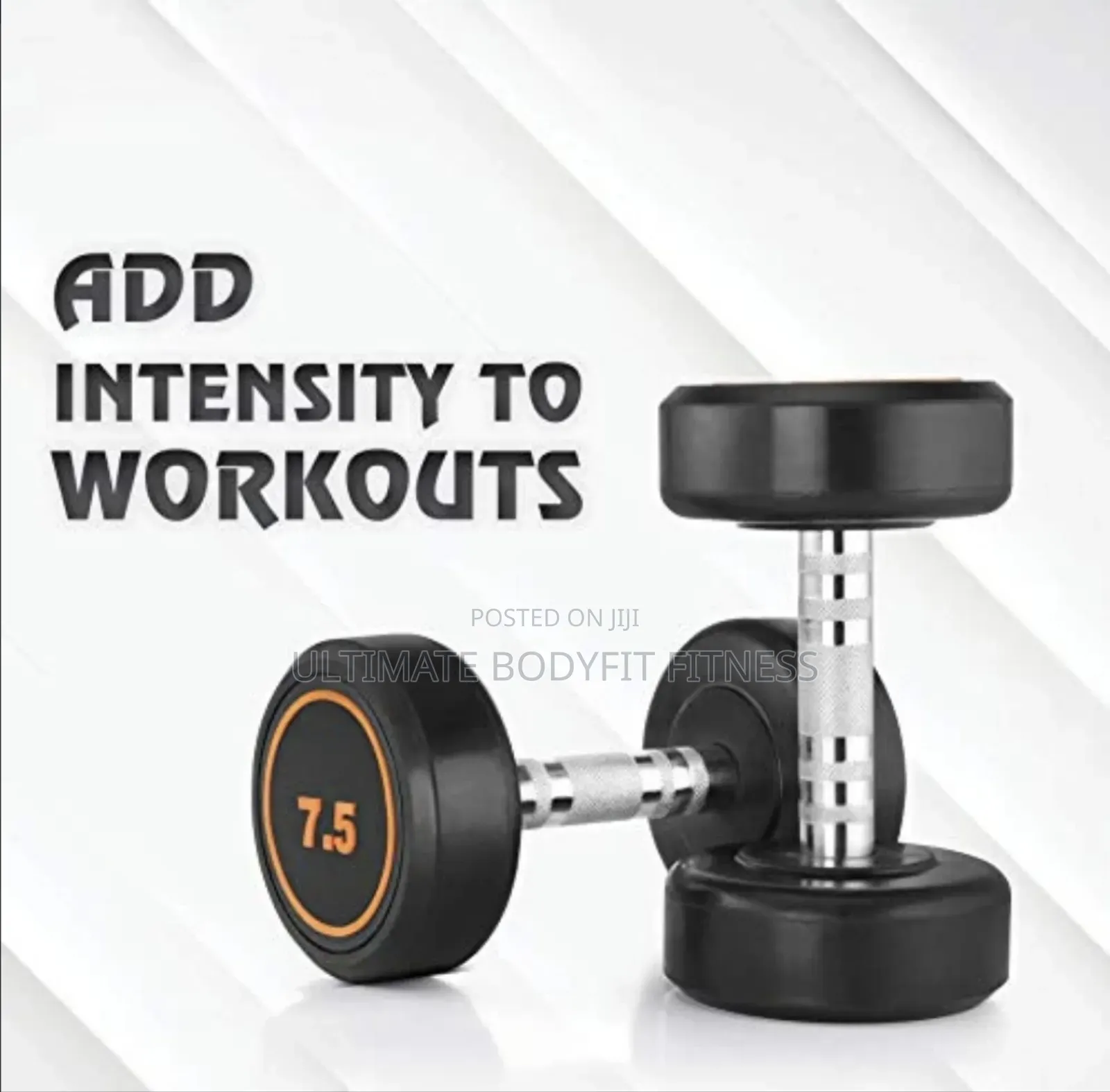 Brand New 7.5 Round Dumbbell