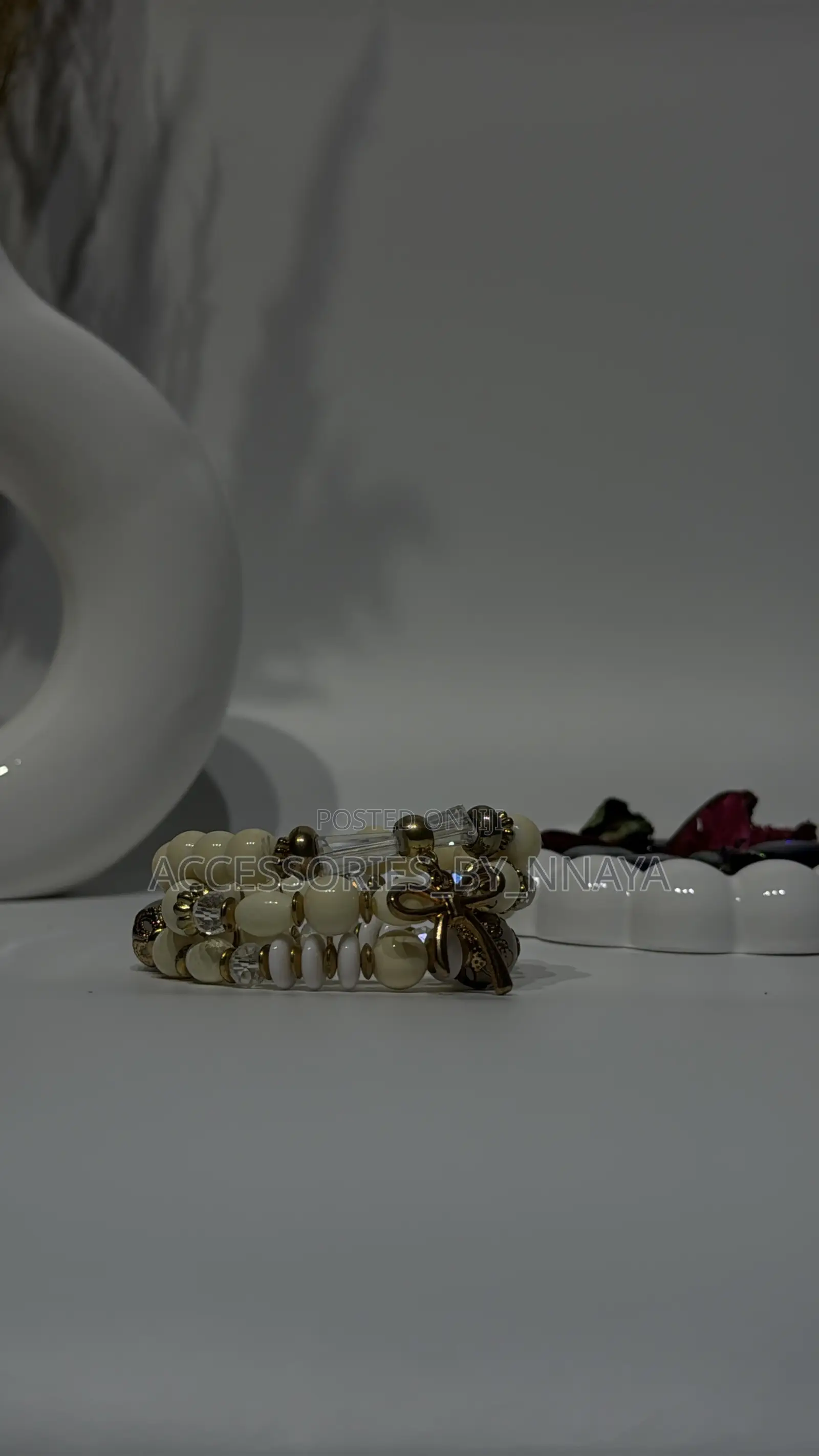 Cream Beads