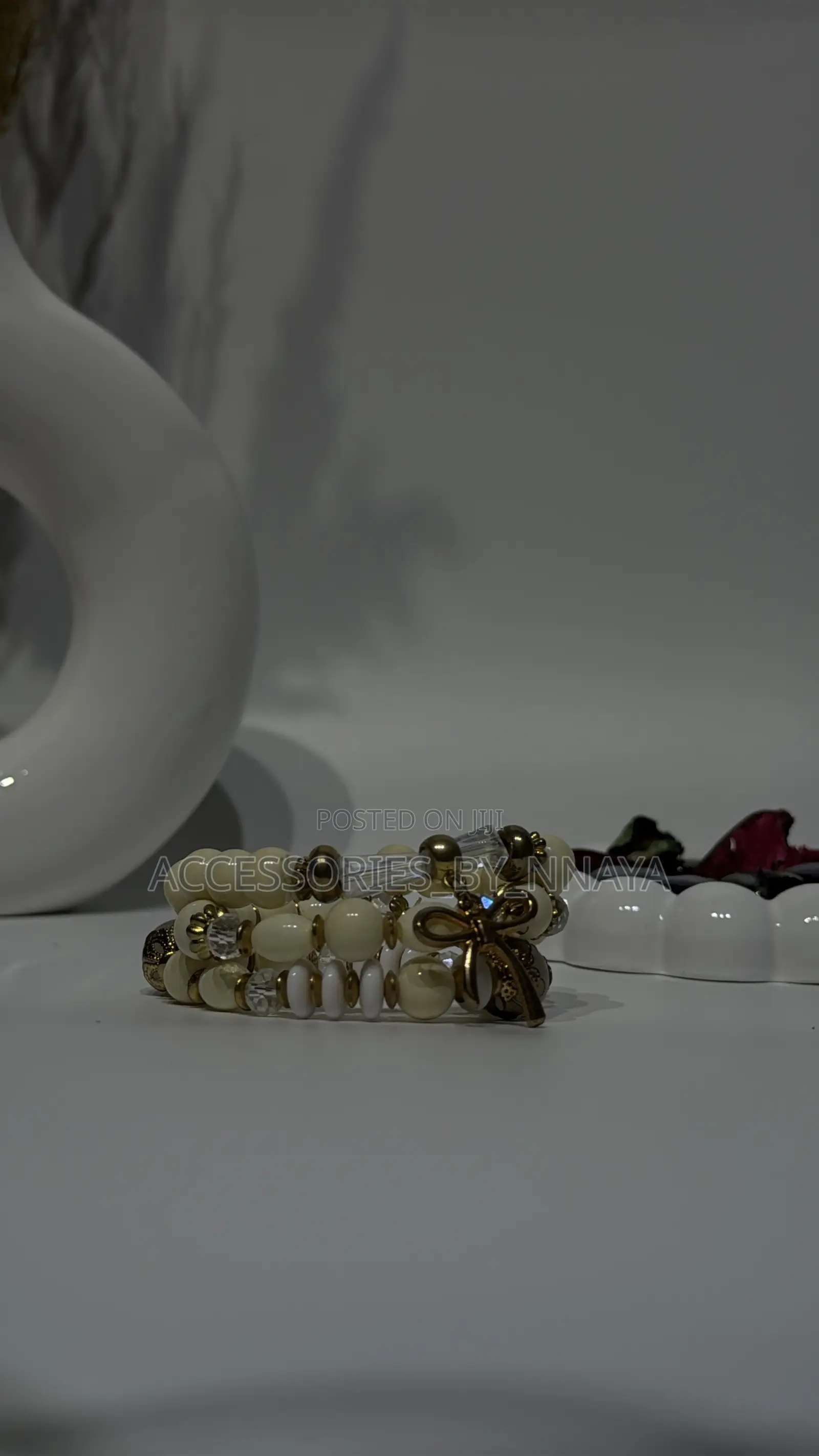 Cream Beads