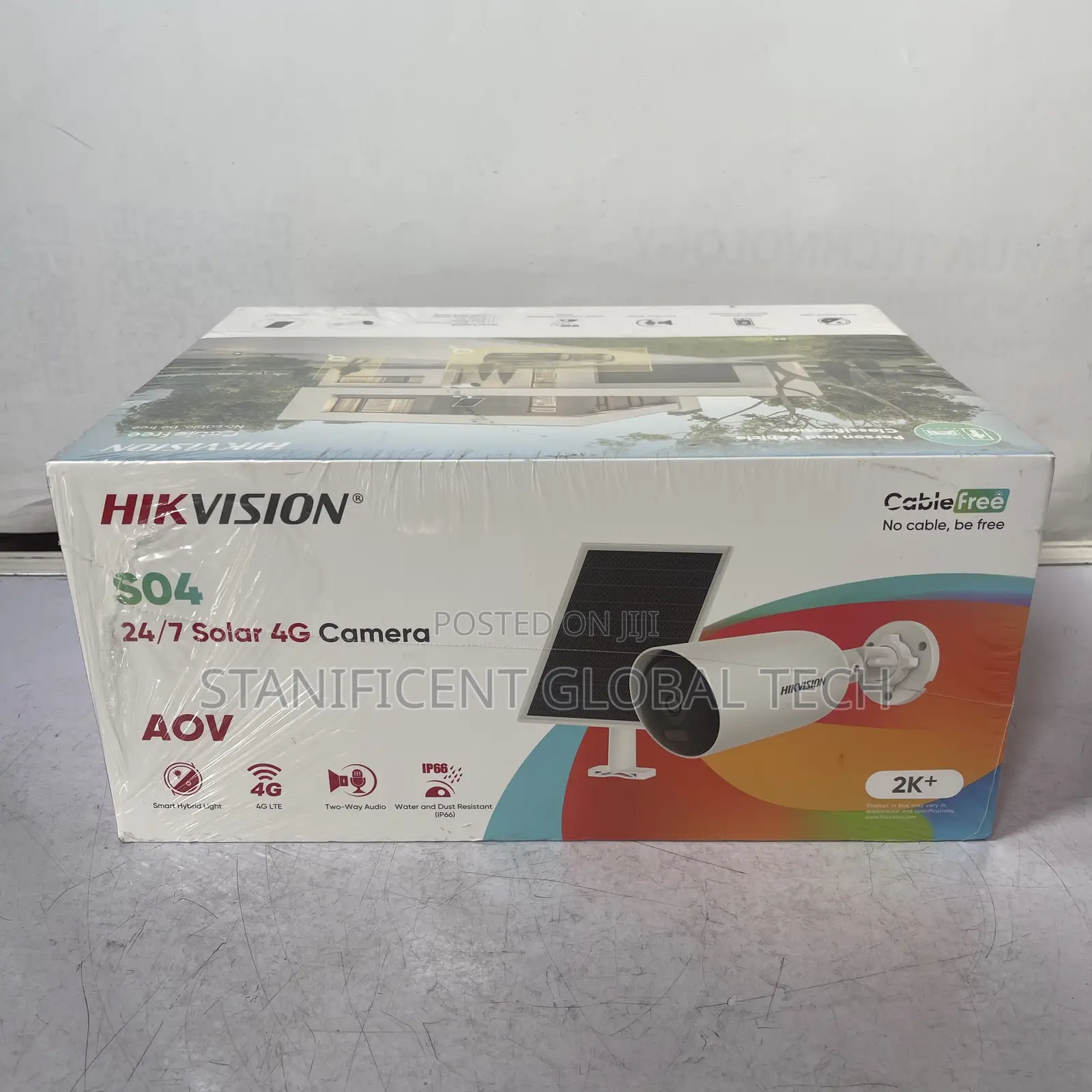 Hikvision 4mp 4g Aov Single Lens Bullet Solar Camera (Hik-Connect App)