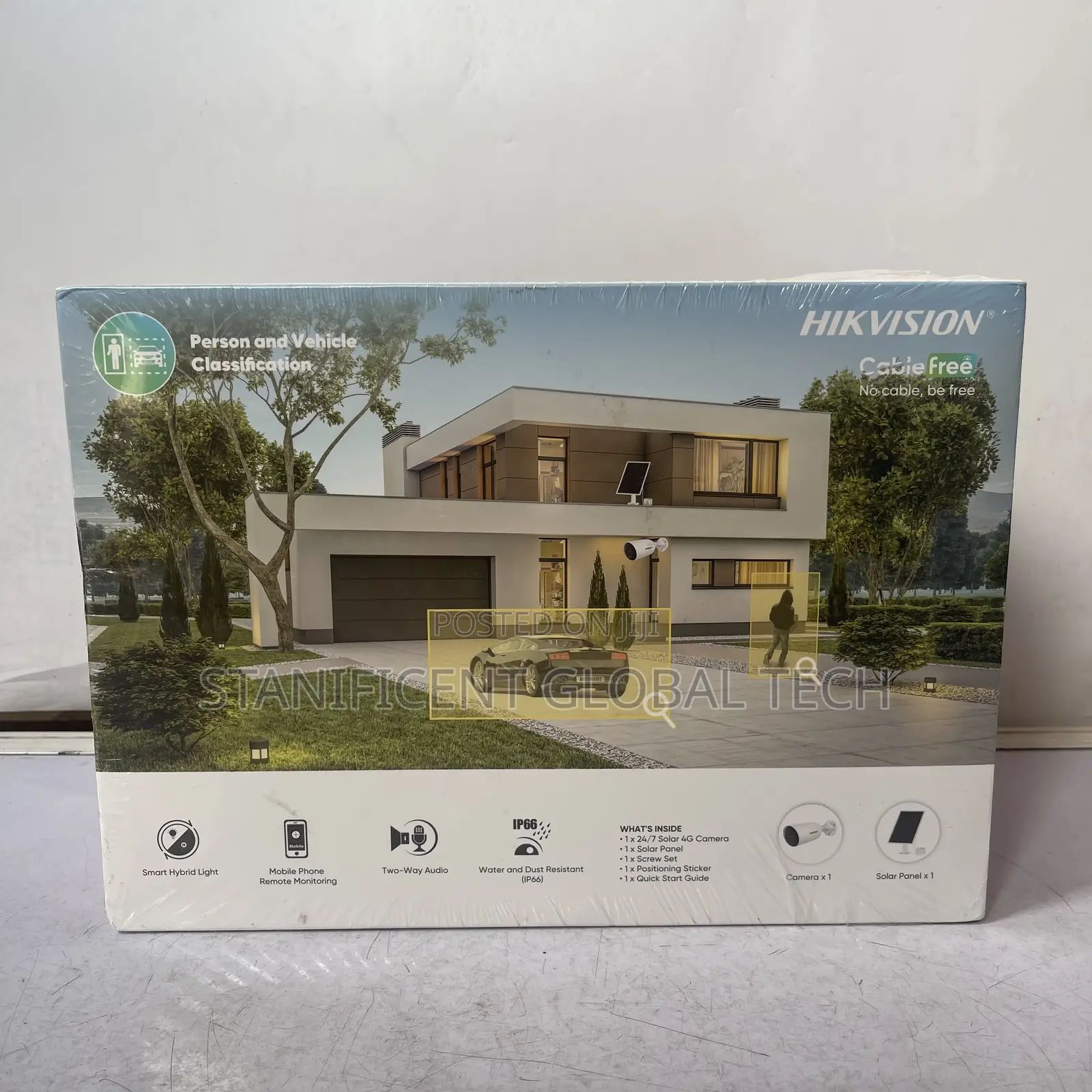Hikvision 4mp 4g Aov Single Lens Bullet Solar Camera (Hik-Connect App)