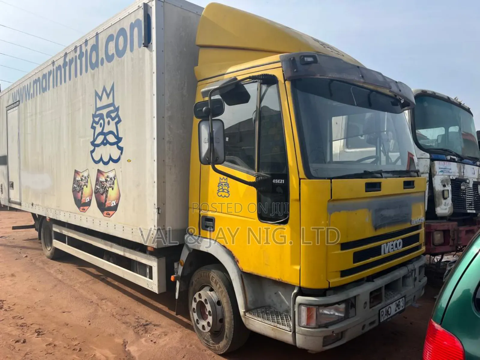 Iveco Euro Cargo Container Body Truck - Manual Injector -Foreign Use