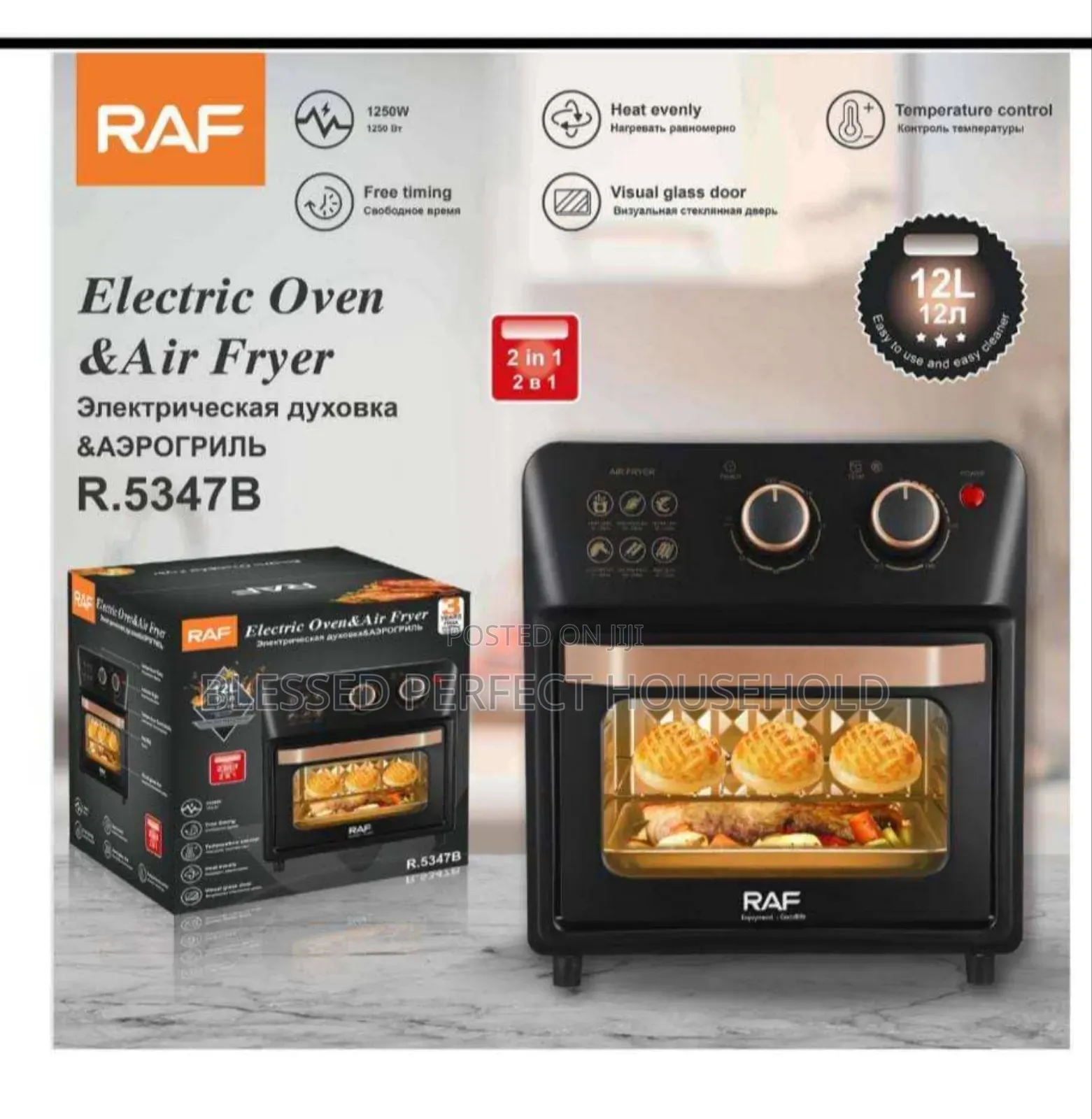 Oven and Air Fryer 2 in 1