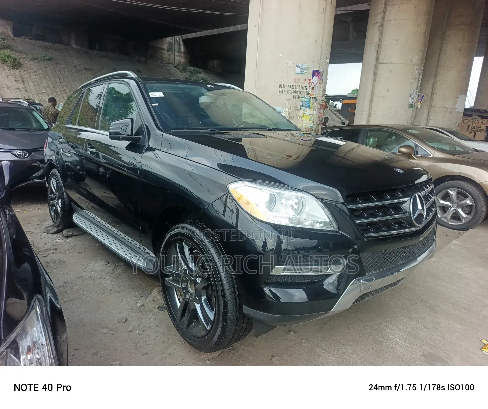 Mercedes-Benz M Class 2015 Black