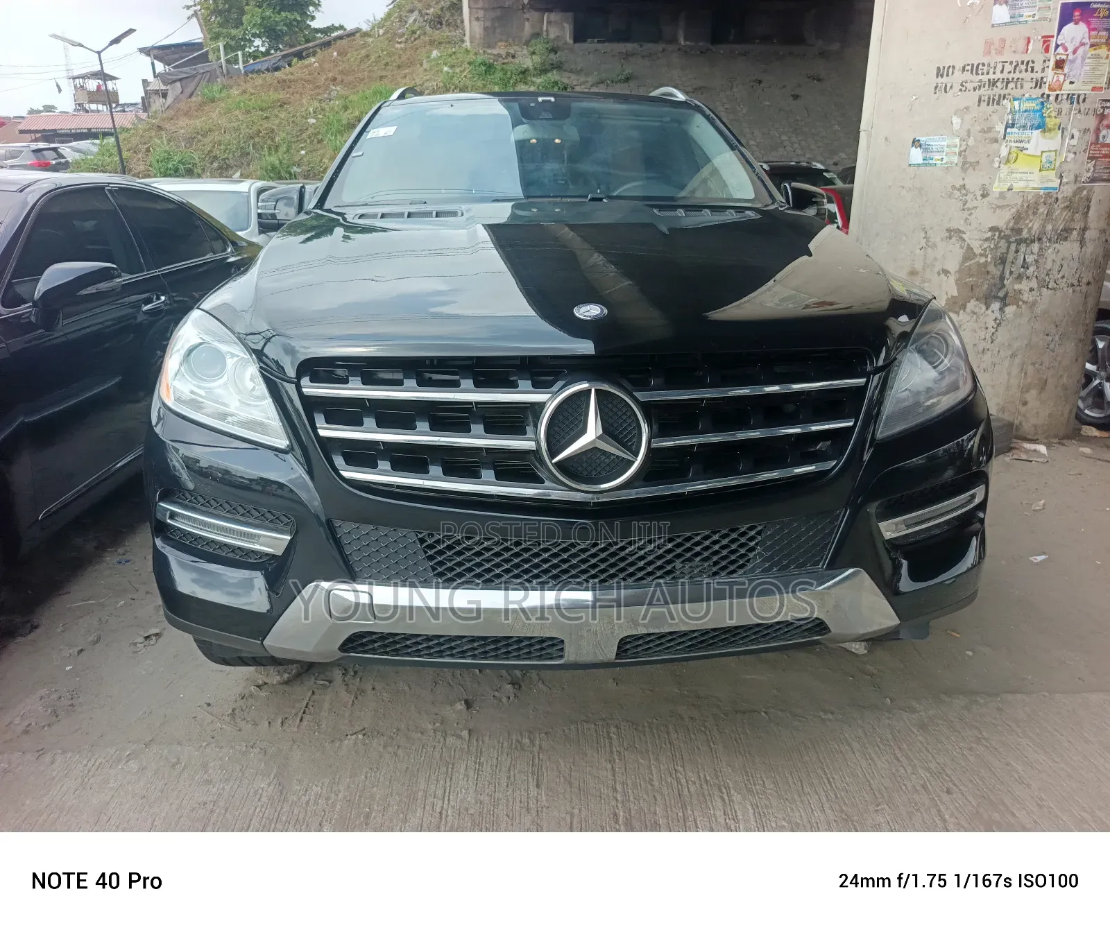 Mercedes-Benz M Class 2015 Black
