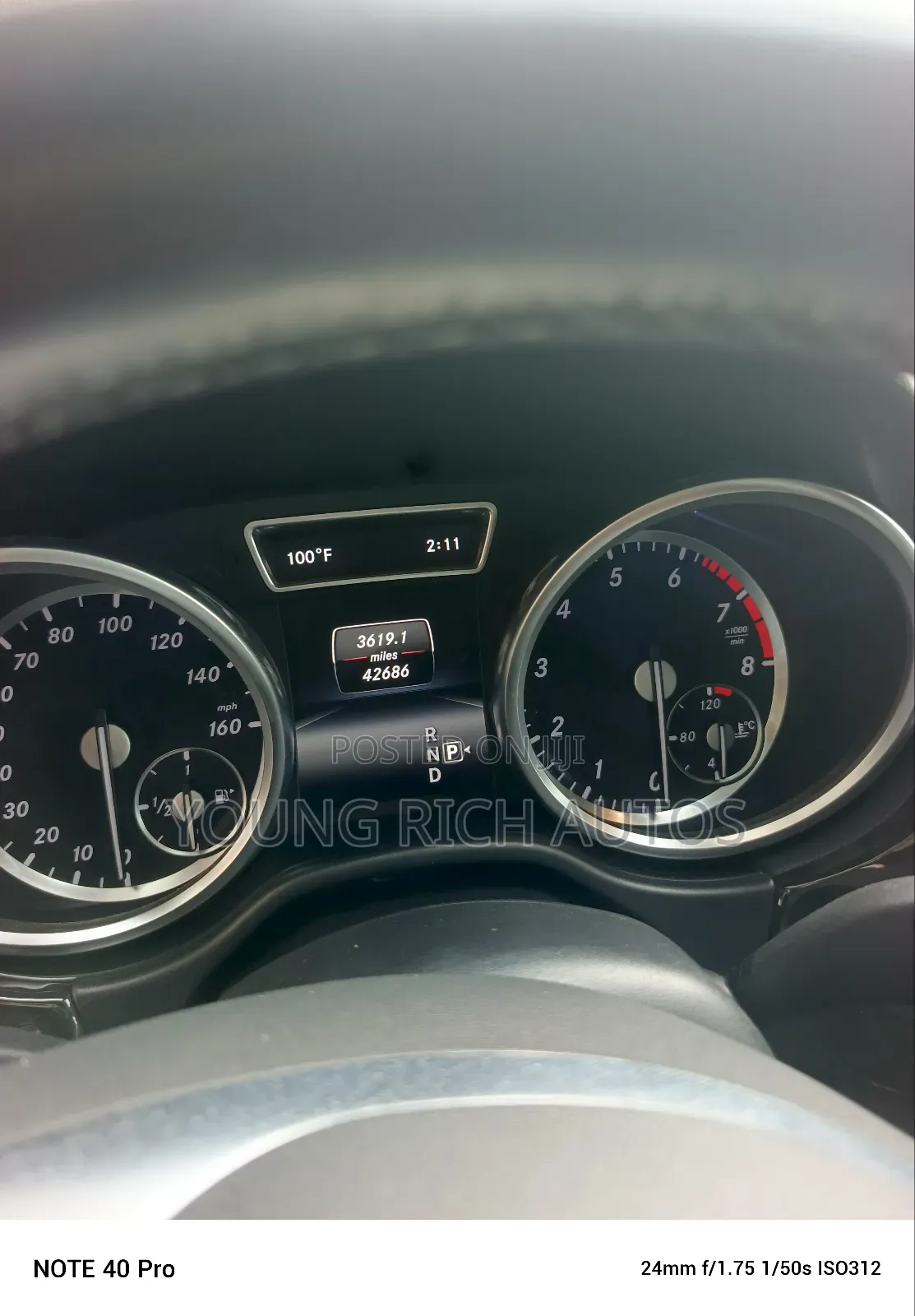 Mercedes-Benz M Class 2015 Black