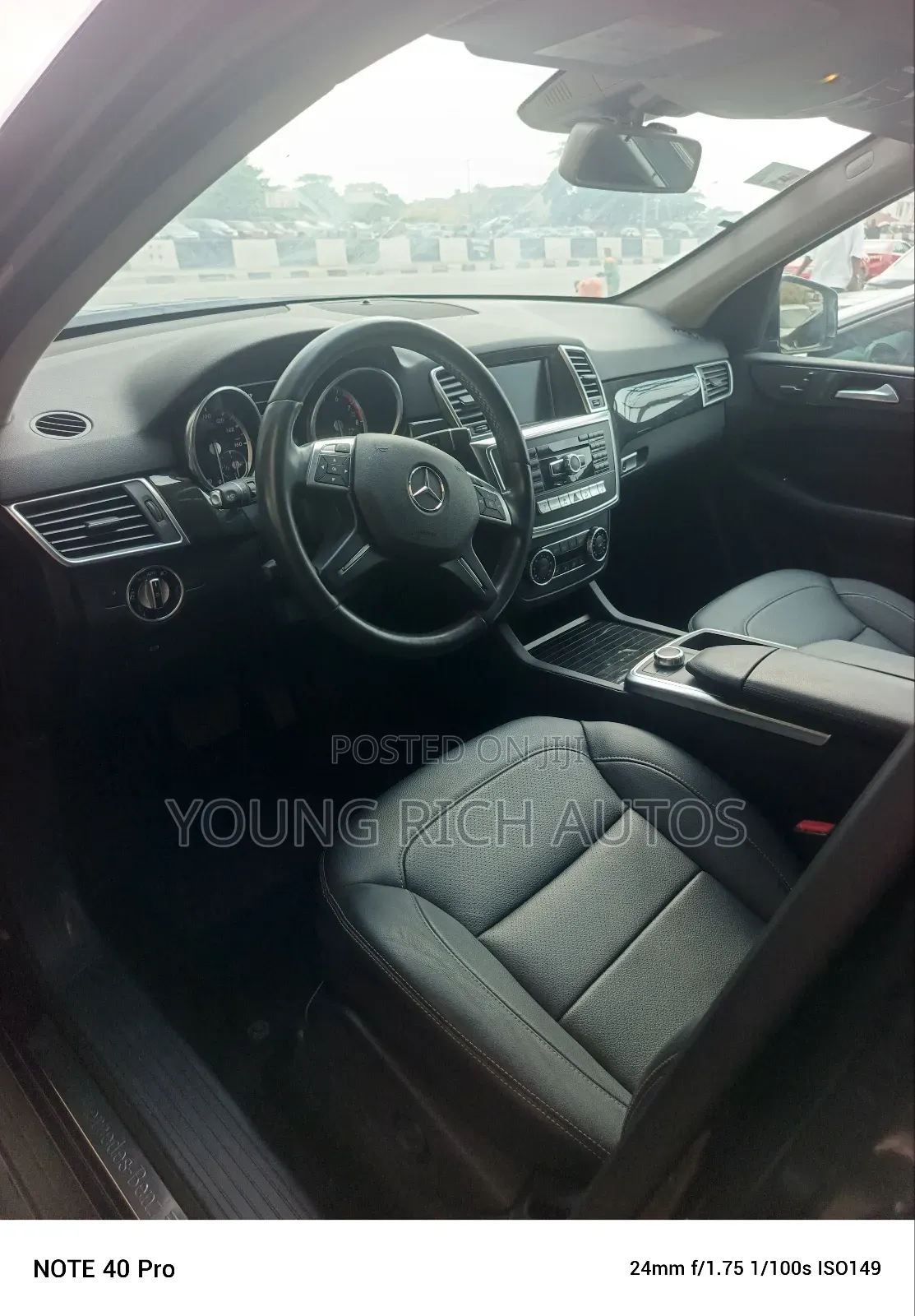 Mercedes-Benz M Class 2015 Black