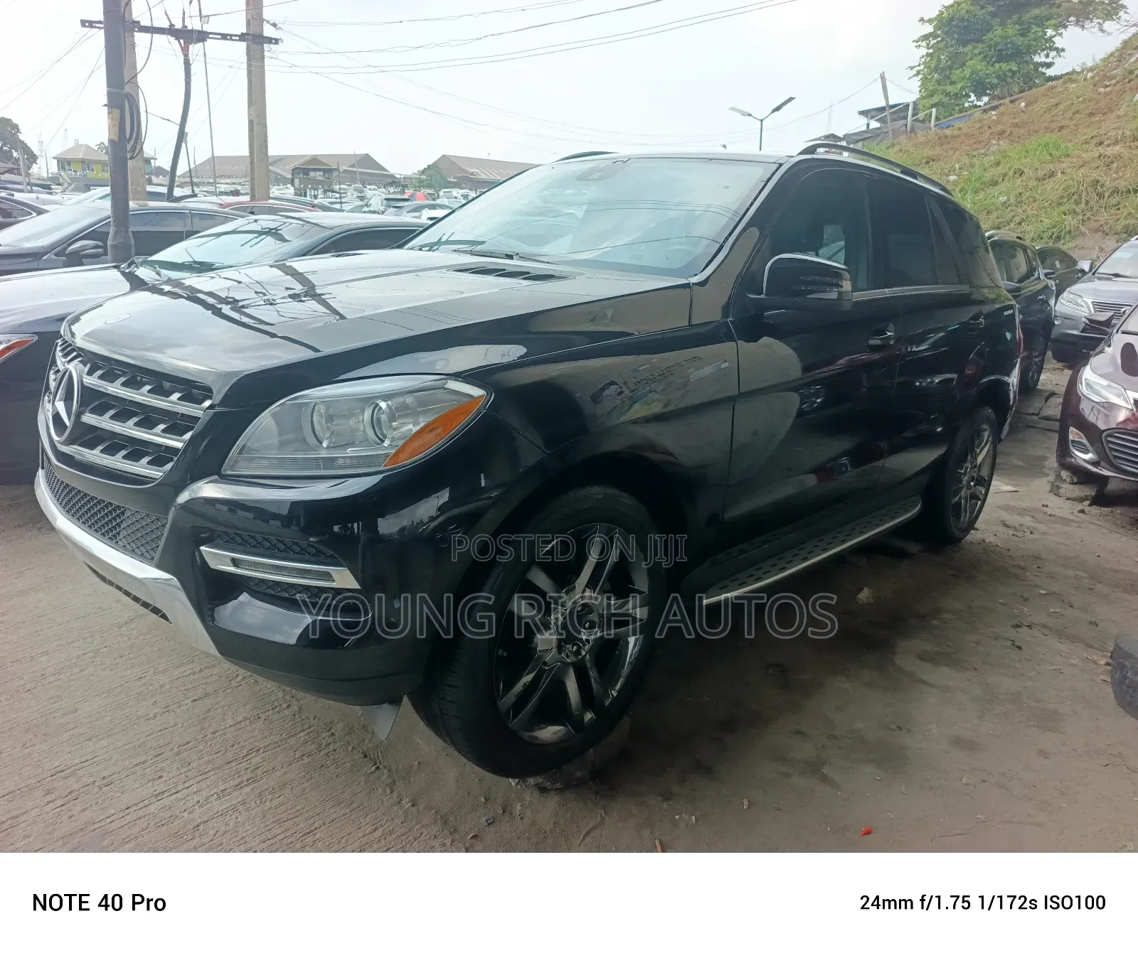 Mercedes-Benz M Class 2015 Black