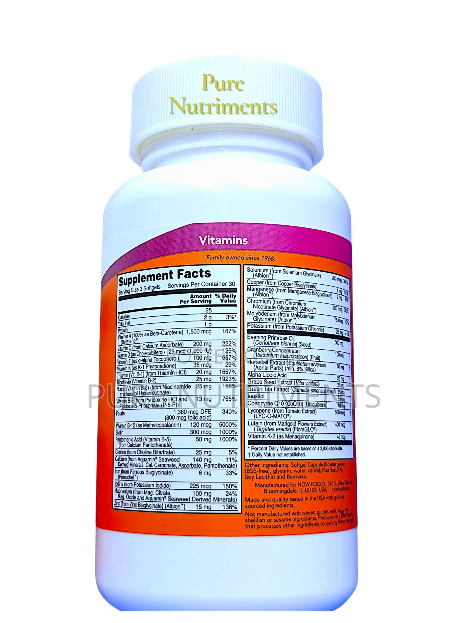 Now Eve Women’S Softgels – Daily Female Health Support (90 Softgels)
