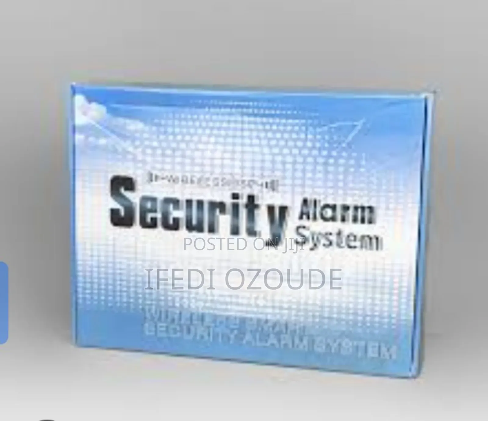 Burglar Fire and Gas Alarm System