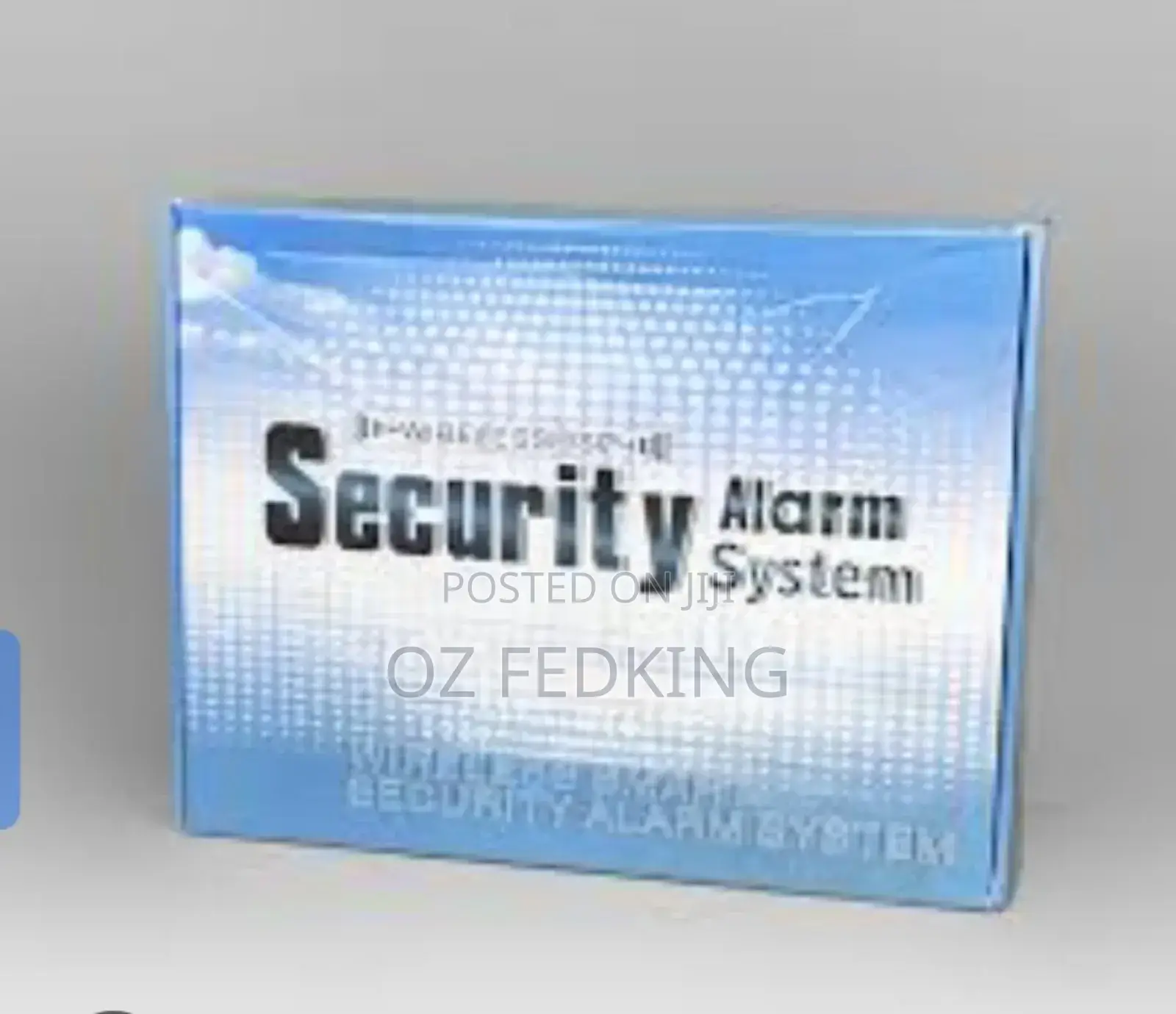 Burglar Fire and Gas Alarm System