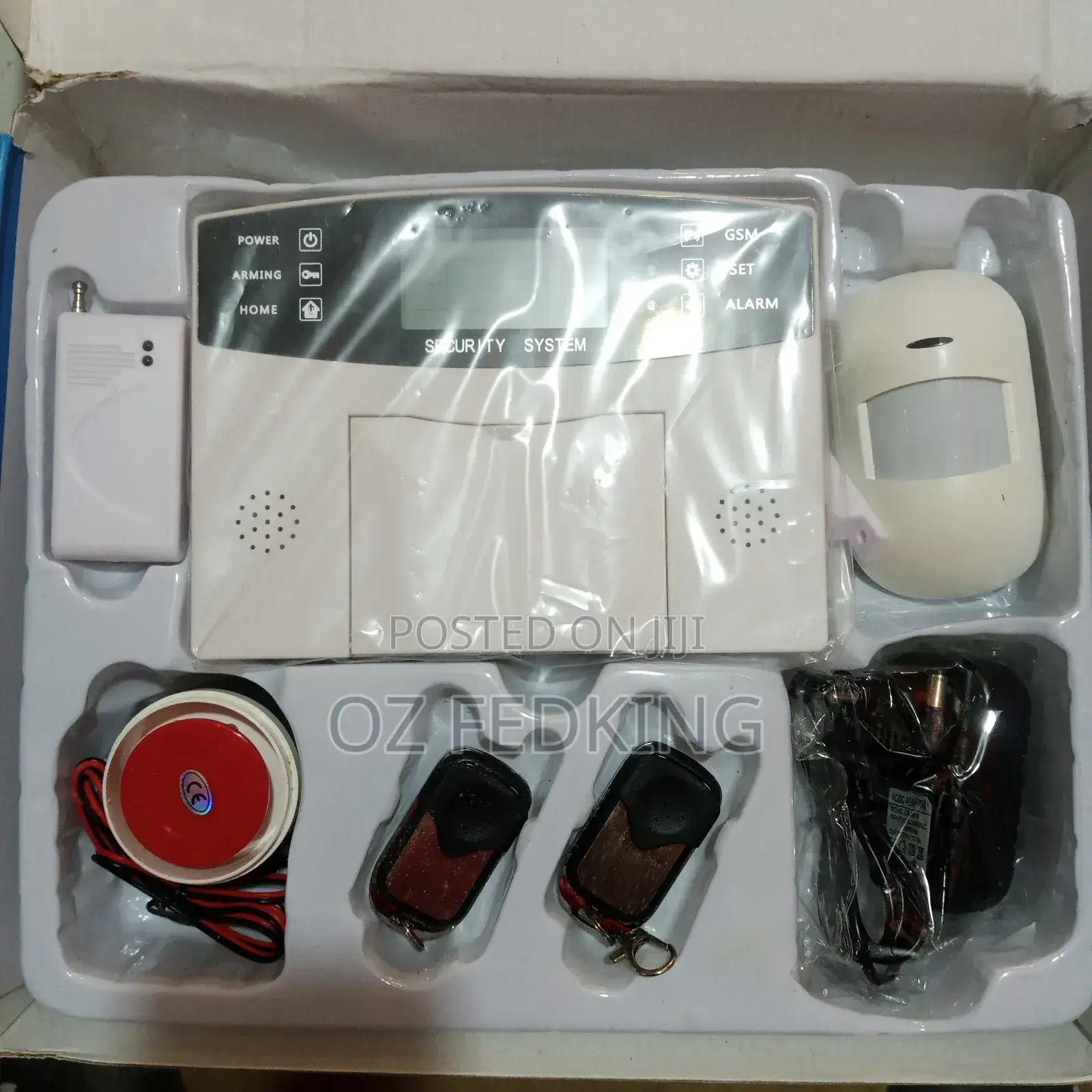 Burglar Fire and Gas Alarm System