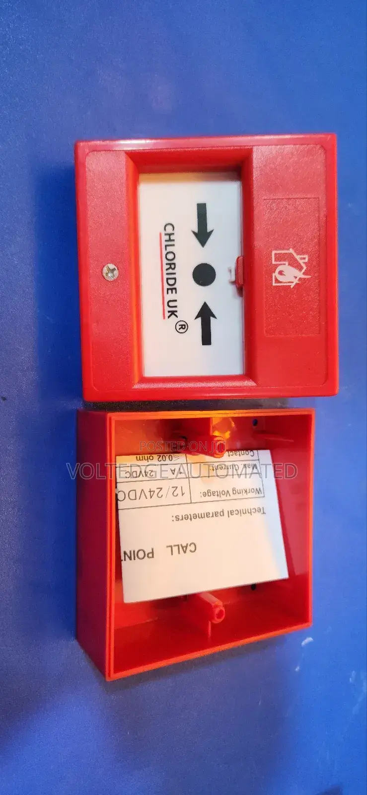 Chloride Uk Resettable Manual Call Point