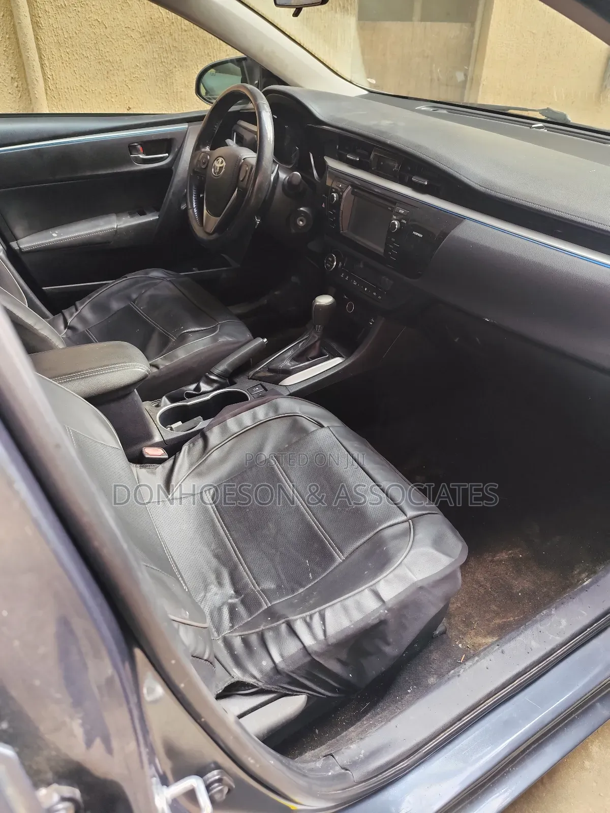 Toyota Corolla S 4dr Sedan (1.8L 4cyl CVT) 2015 Black