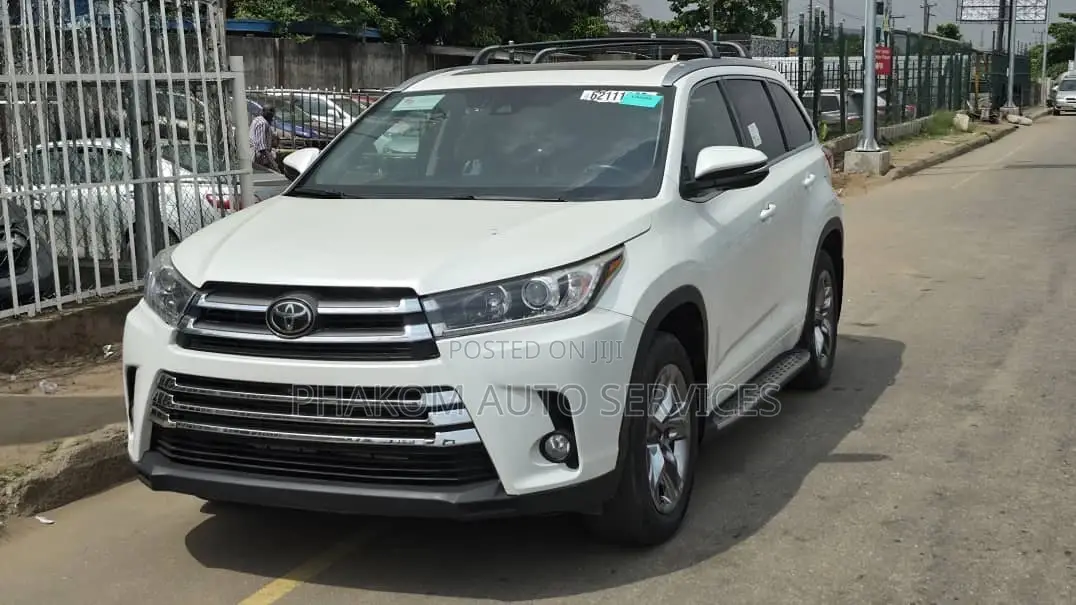 Toyota Highlander Limited Platinum 4x4 V6 (3.5L 6cyl 8A) 2017 White