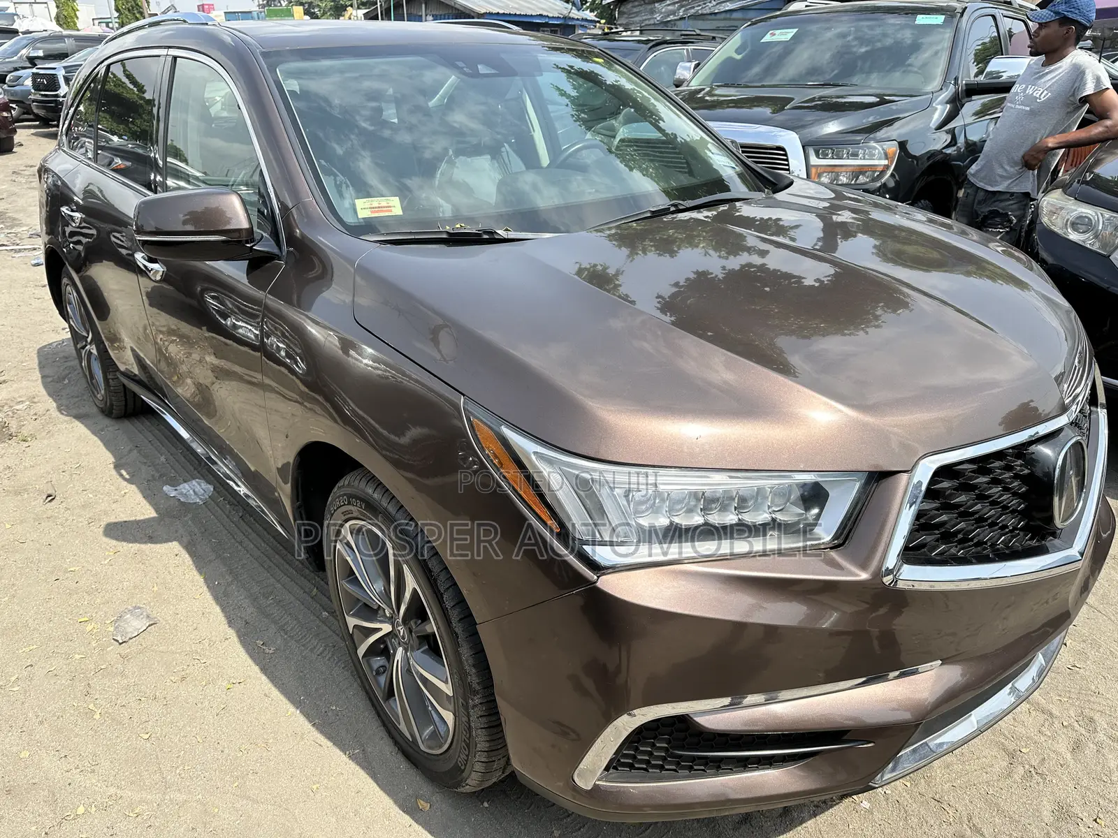 Acura MDX Tech & A-Spec Pkgs SH-AWD 2019 Brown