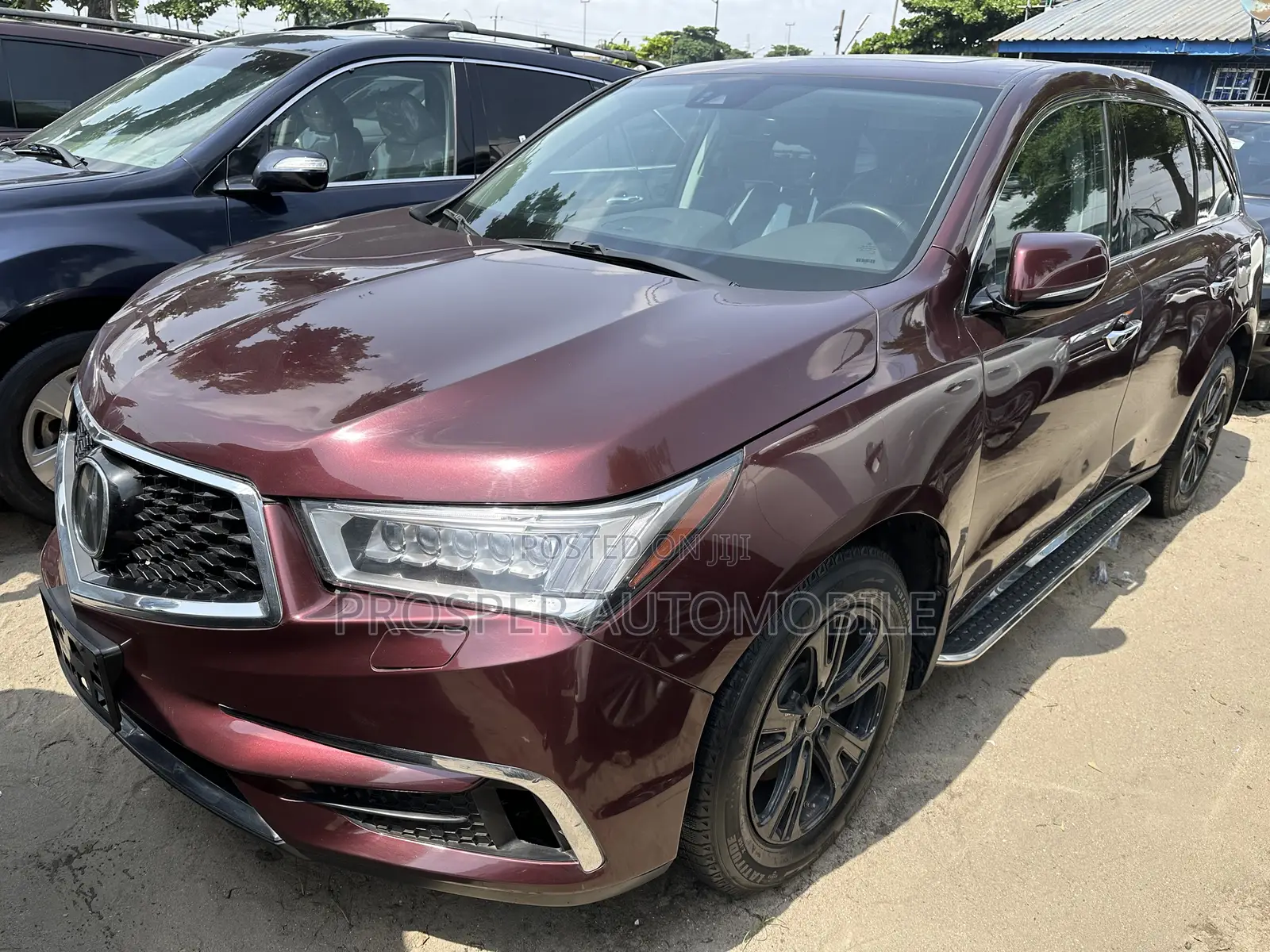 Acura MDX w/Advance Pkg SH-AWD 2018 Red