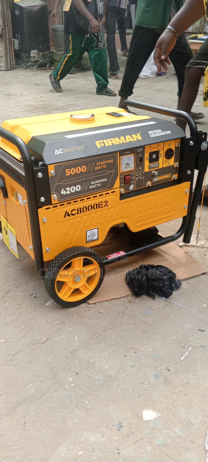 Original Fireman Generator 5 Kva 100% Copper Coin
