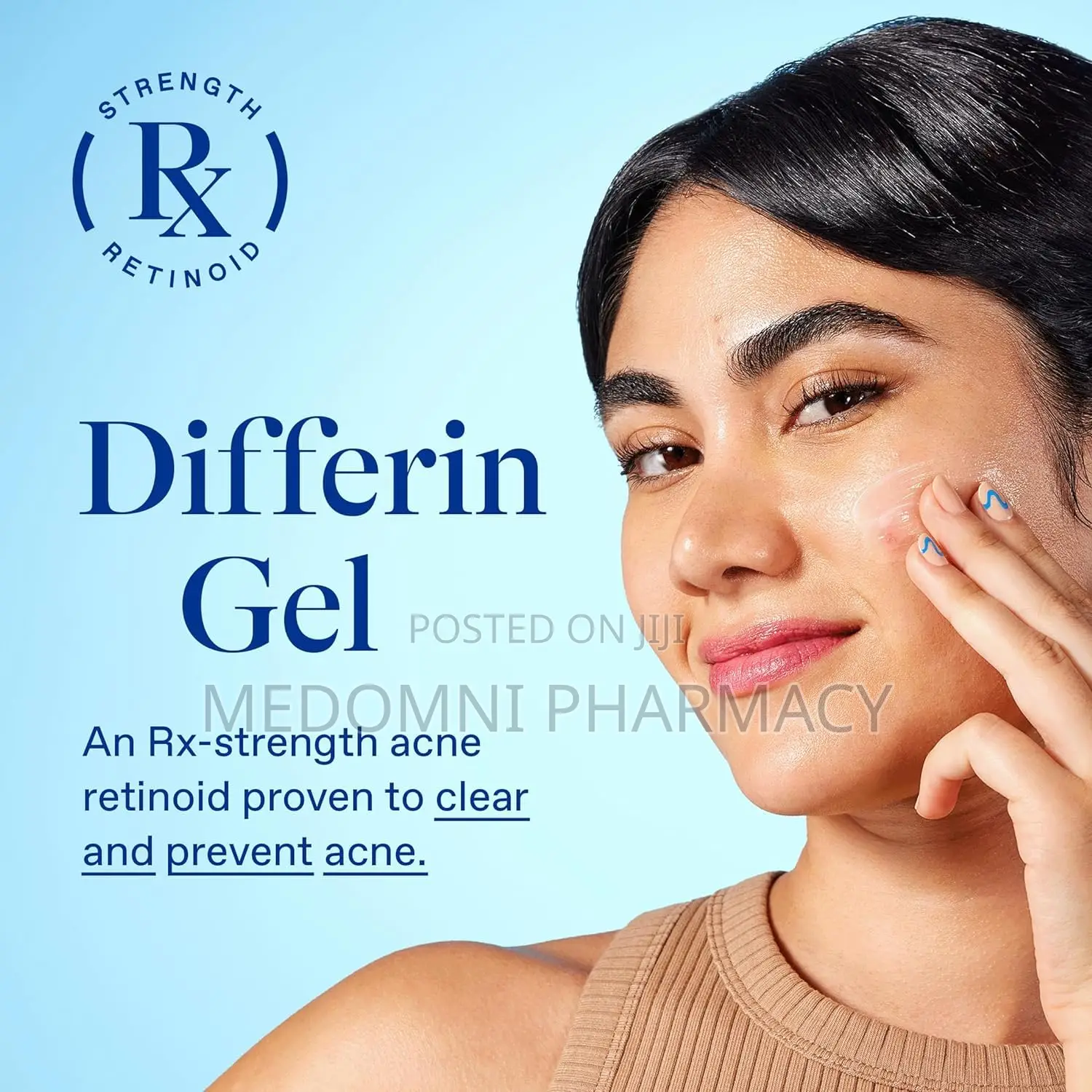 Differin Acne Treatment Gel 0.1% Adapalene – 15g