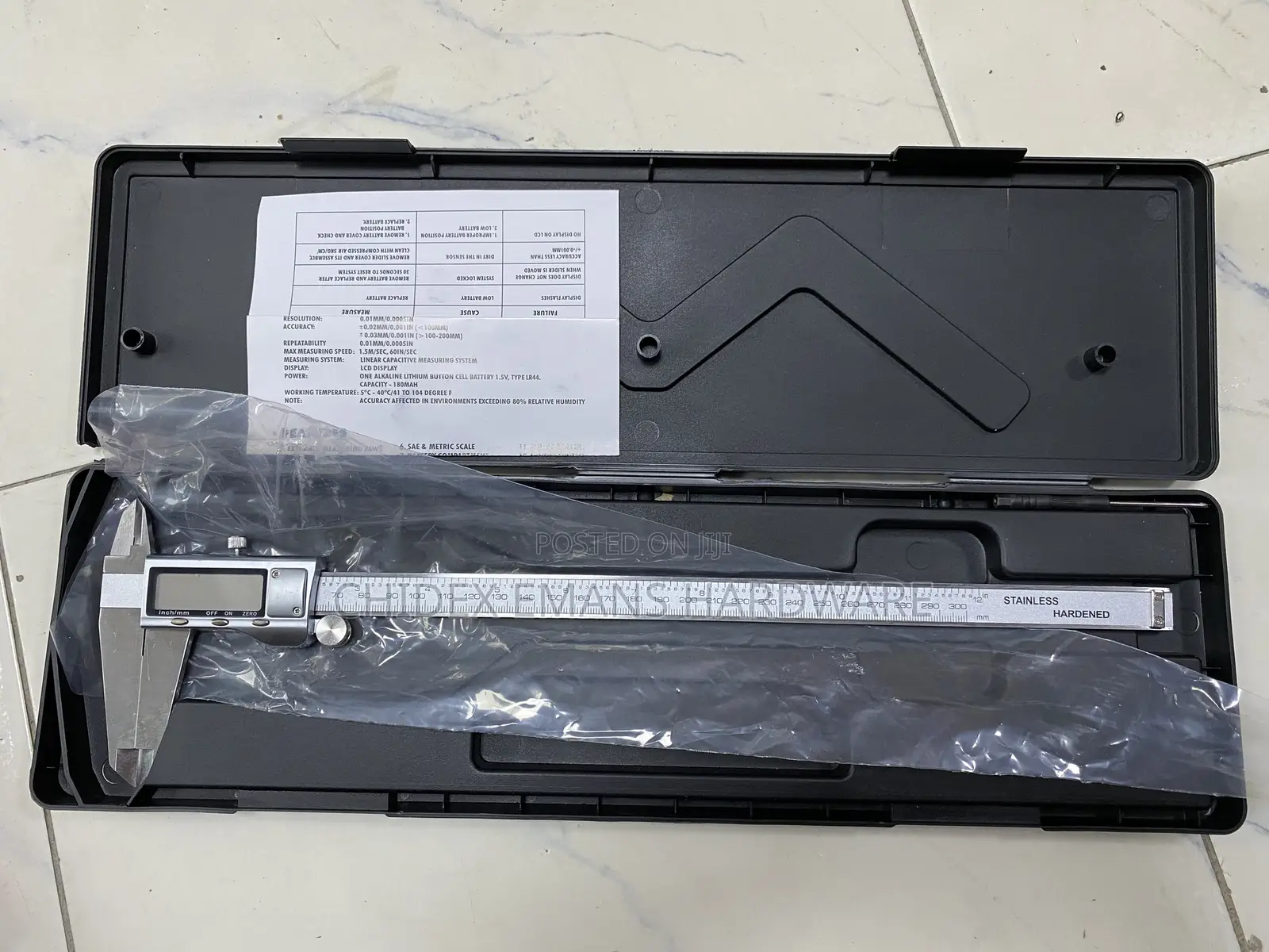 12” Stainless Steel Digital Caliper