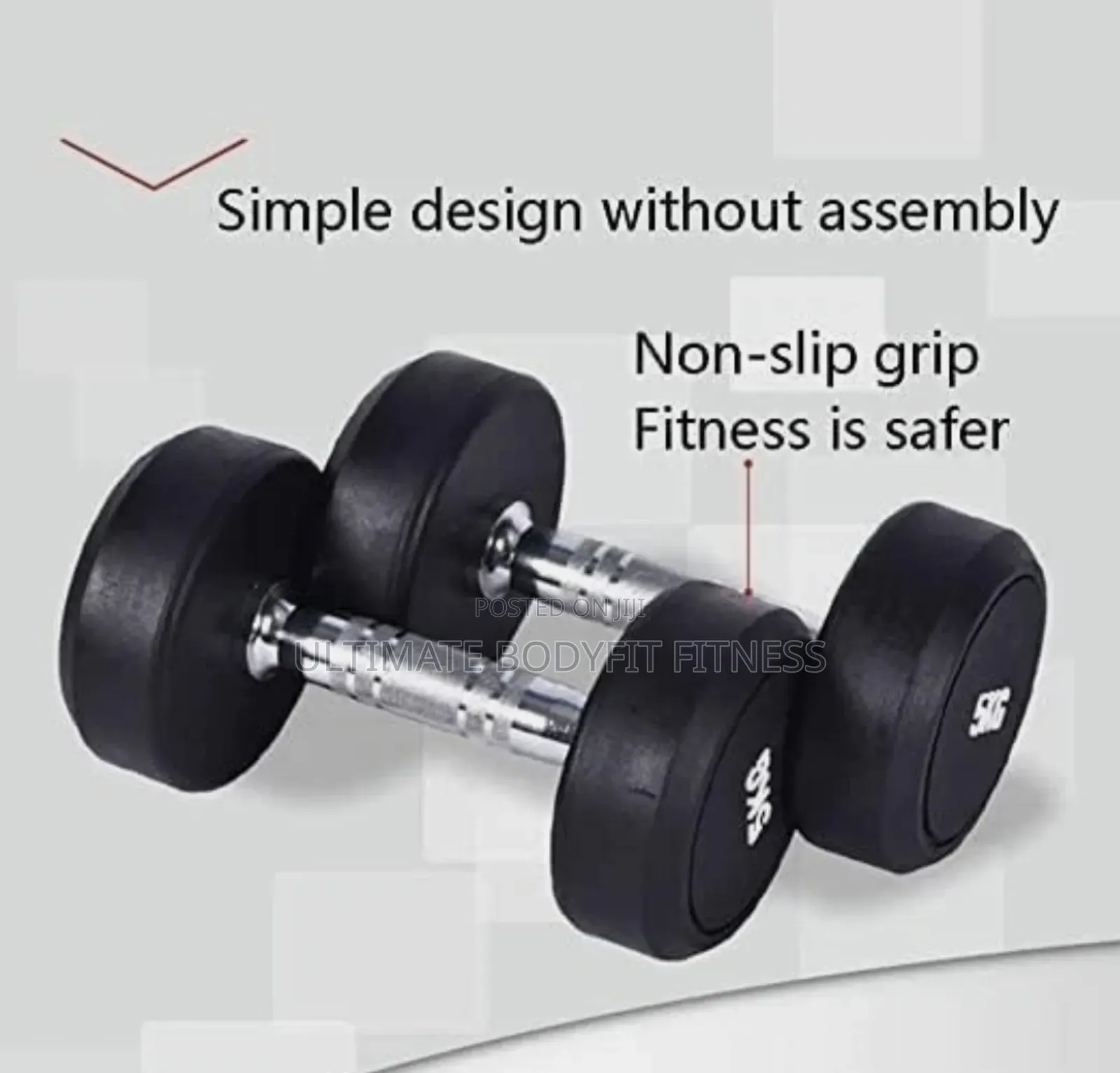 Brand New 5kg Round Dumbbell