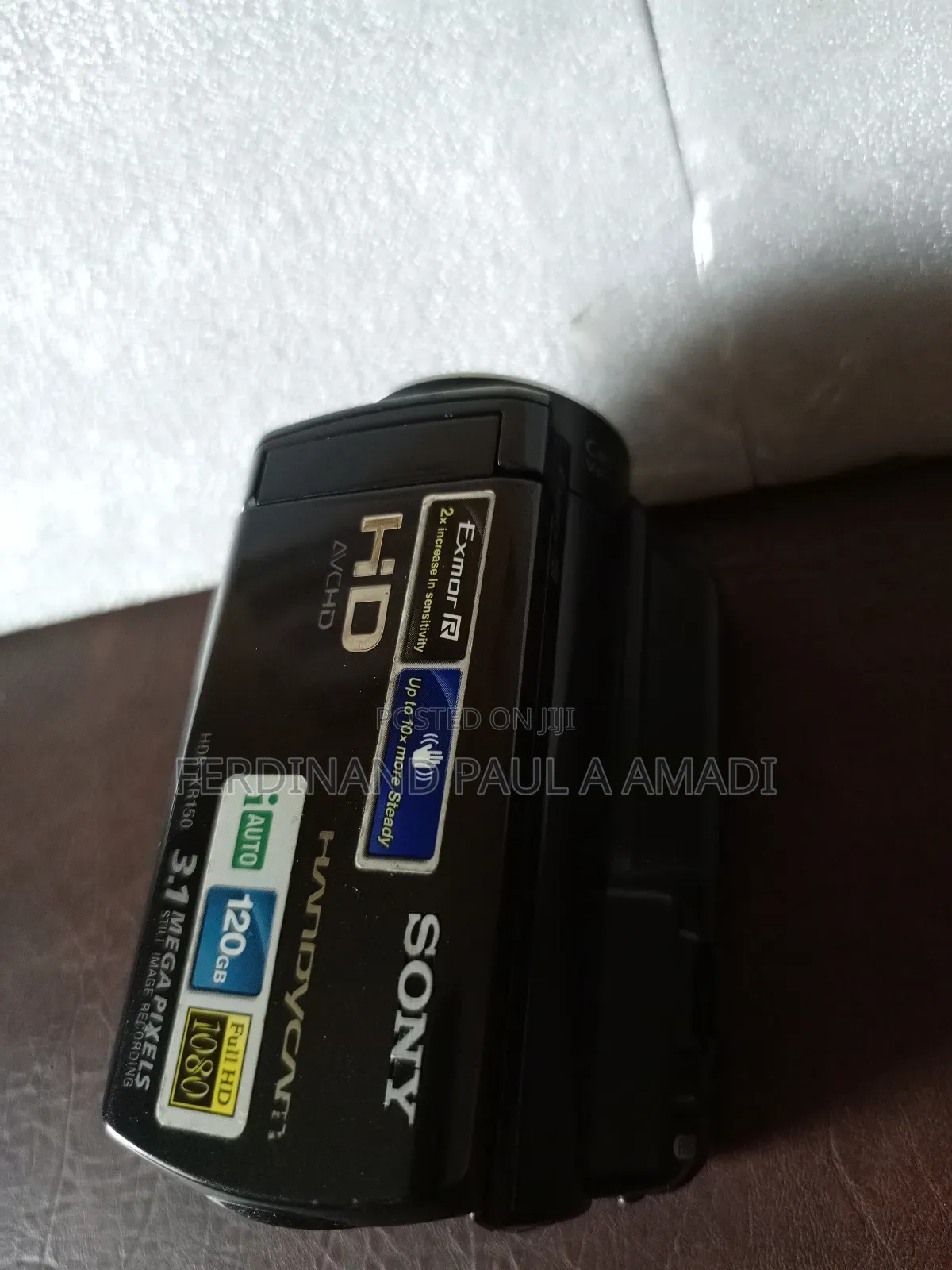 Sony Full Hd Video and Photo Camera With 120gb Harddisk and External S