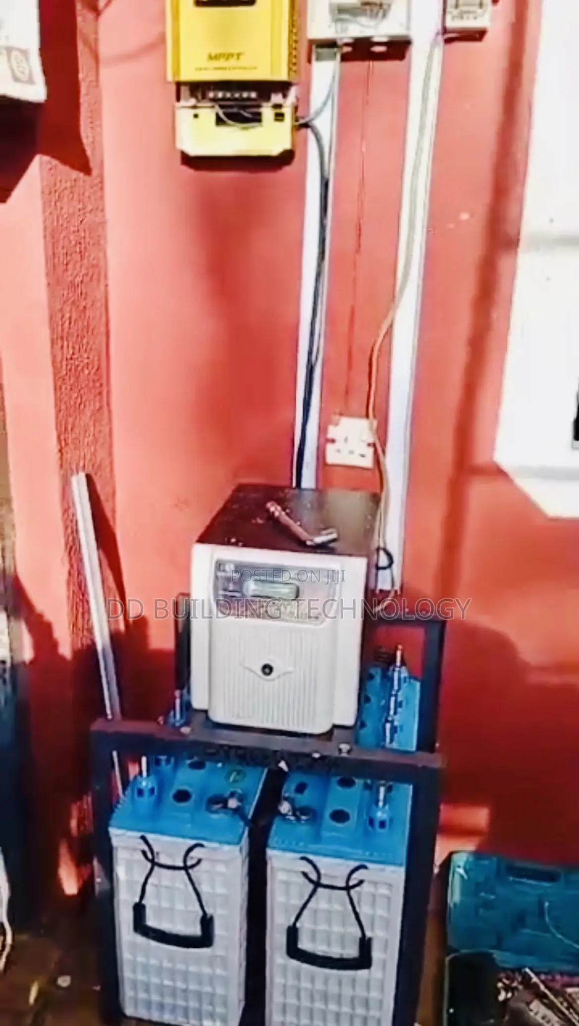 1.7kva Solar Inverter Package With 2 Battery 3 Solar Panels