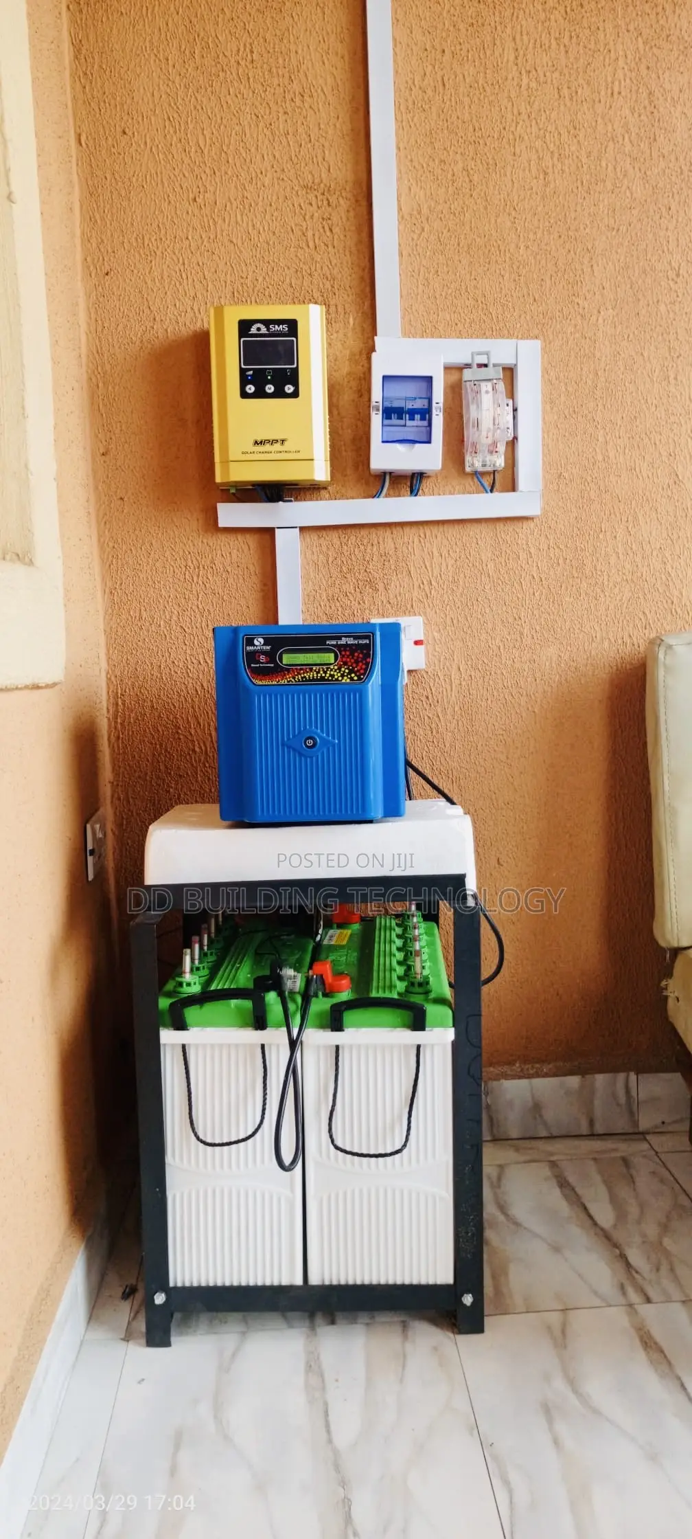2.5kva Solar Inverter Package With 2 Battery 4 Solar Panels