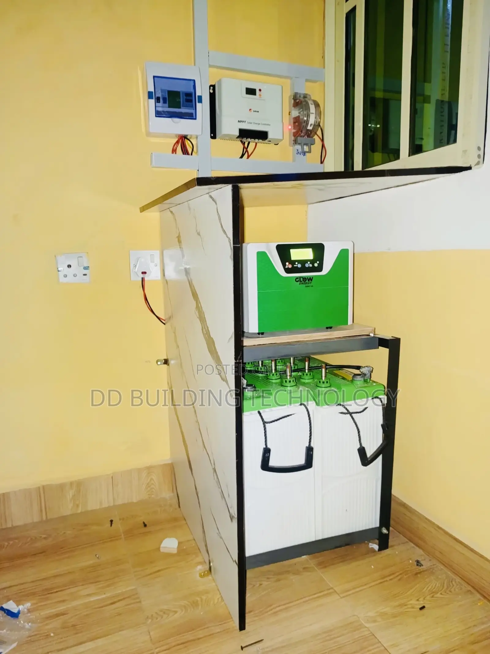 2.5kva Solar Inverter Package With 2 Battery 4 Solar Panels