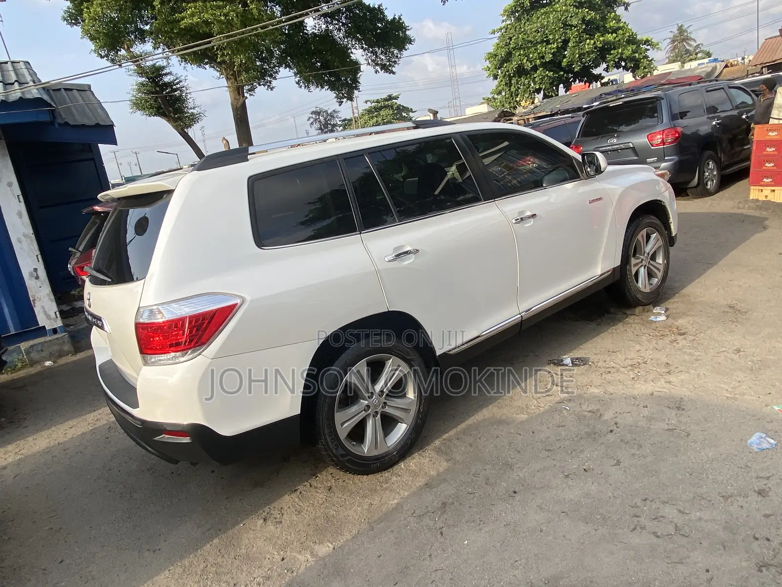 Toyota Highlander Limited 3.5l 4WD 2013 White