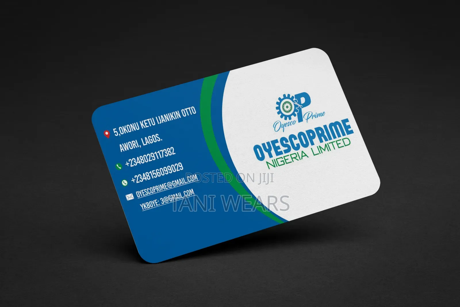 100 Pieces of Complimentary Card