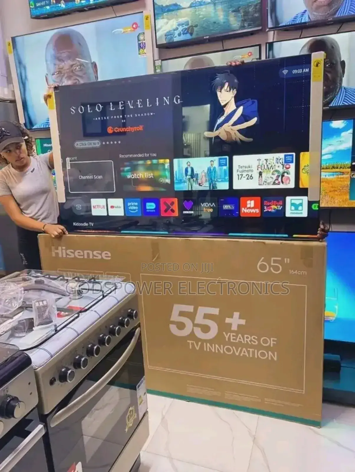 Hisense 65 Inch Uhd4k Smart Tv (1 Year Warranty)