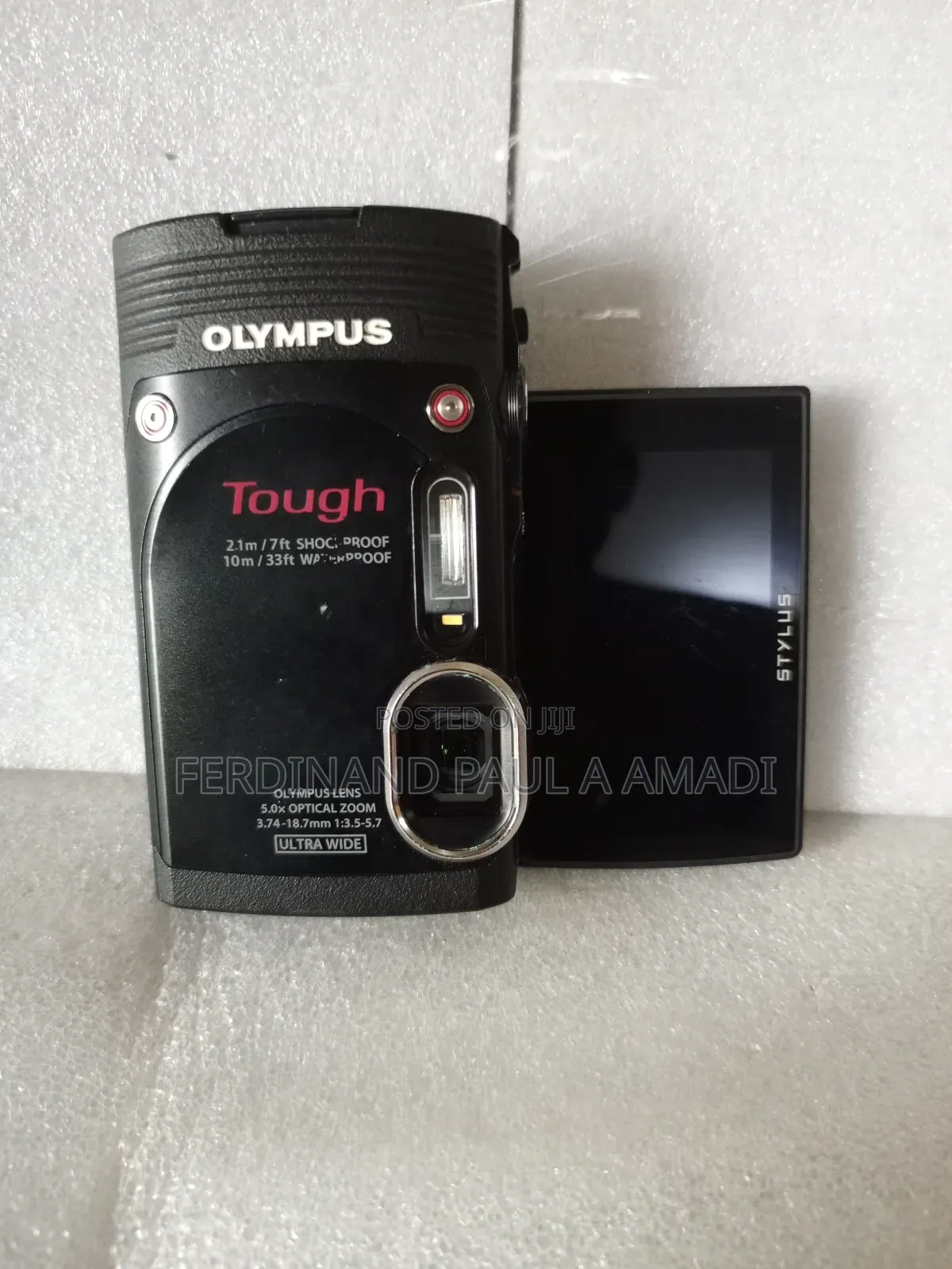 Olympus Tough Digital Photo and Video Camera for Vintage Passport