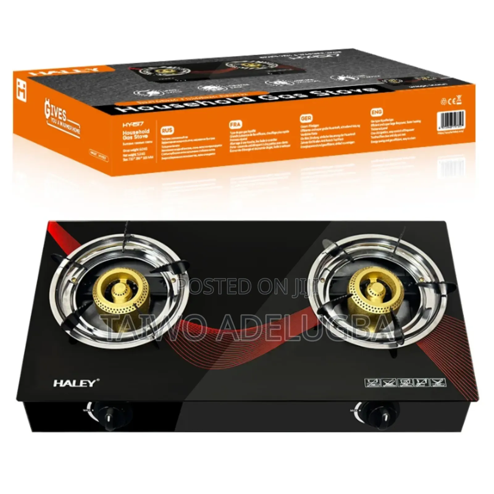 New Design Double Face Gas Cooker