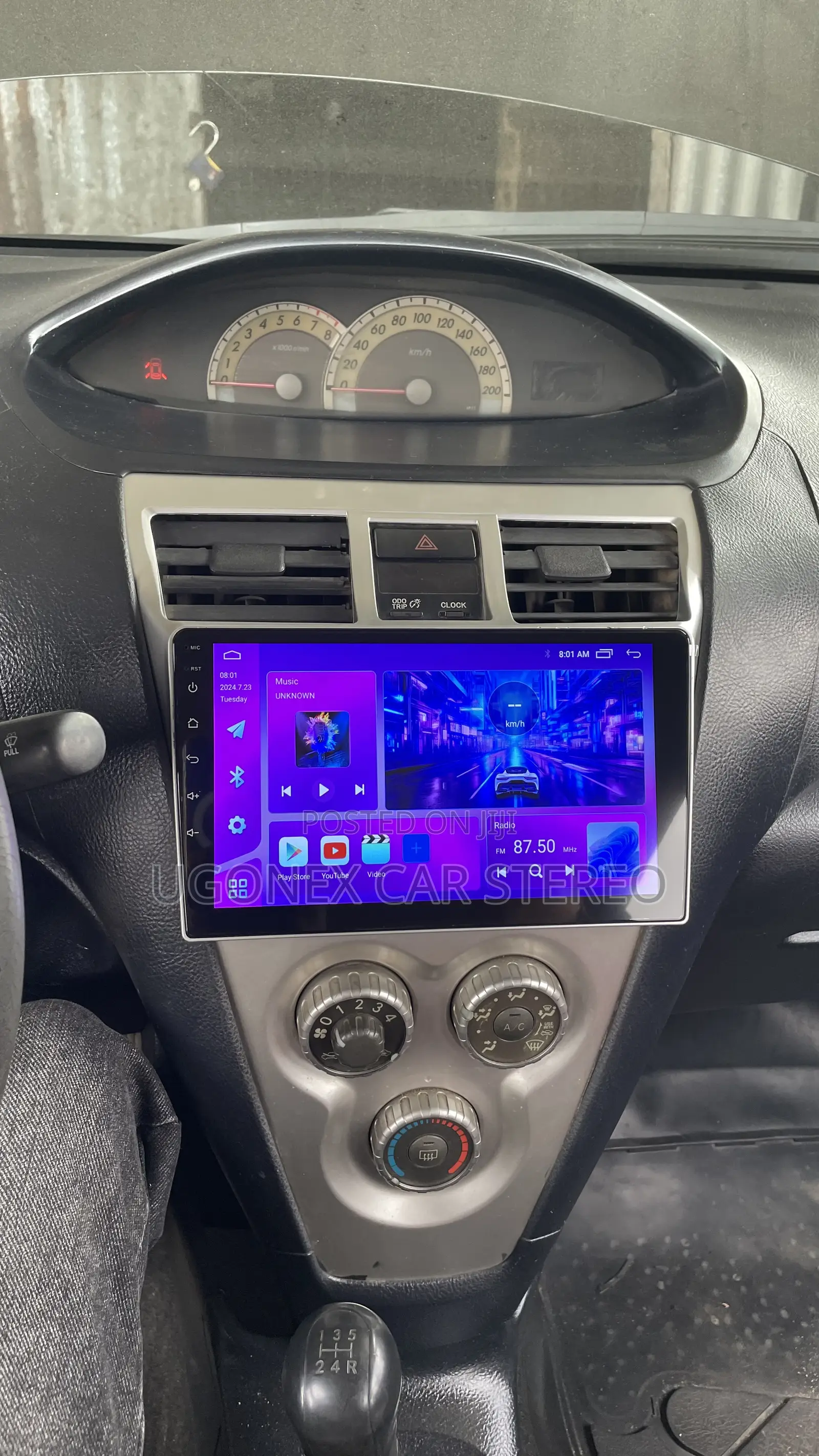 2008 Toyota Yaris Android System