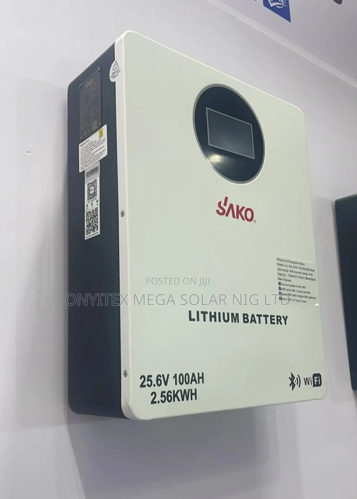 Original Sako Lithium Battery 2.56kwh 25.6v