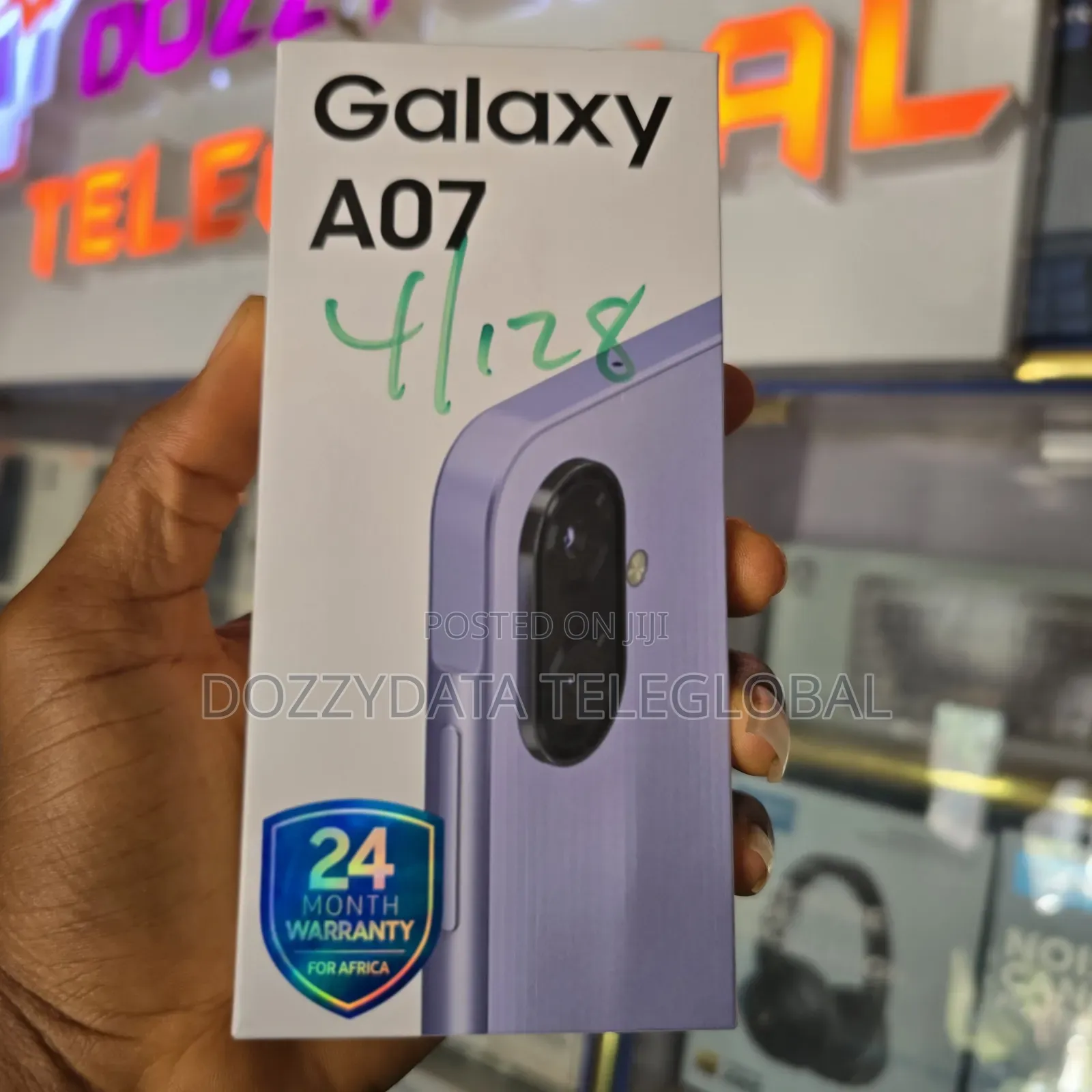 New Samsung Galaxy A07 4G 128 GB Purple