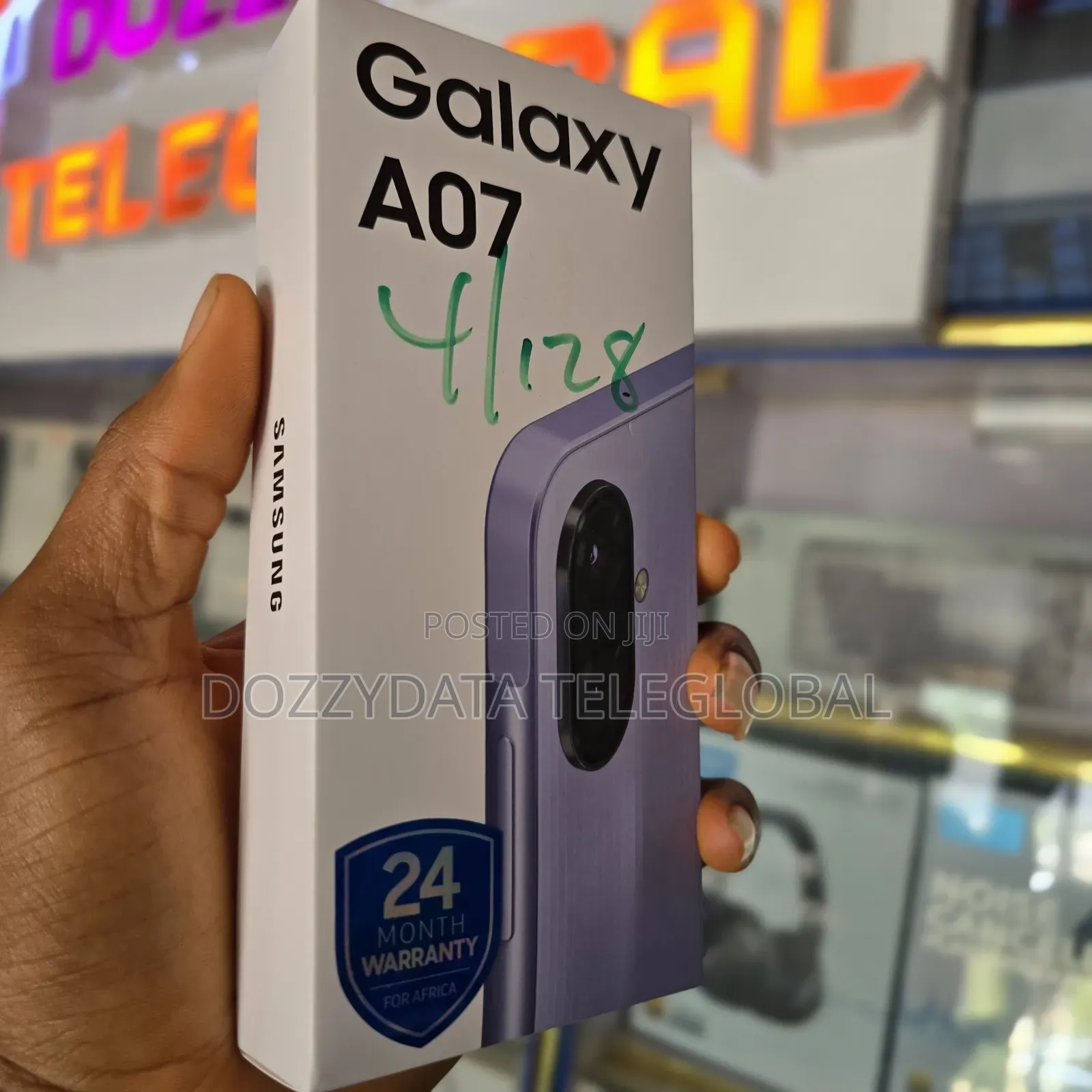 New Samsung Galaxy A07 4G 128 GB Purple