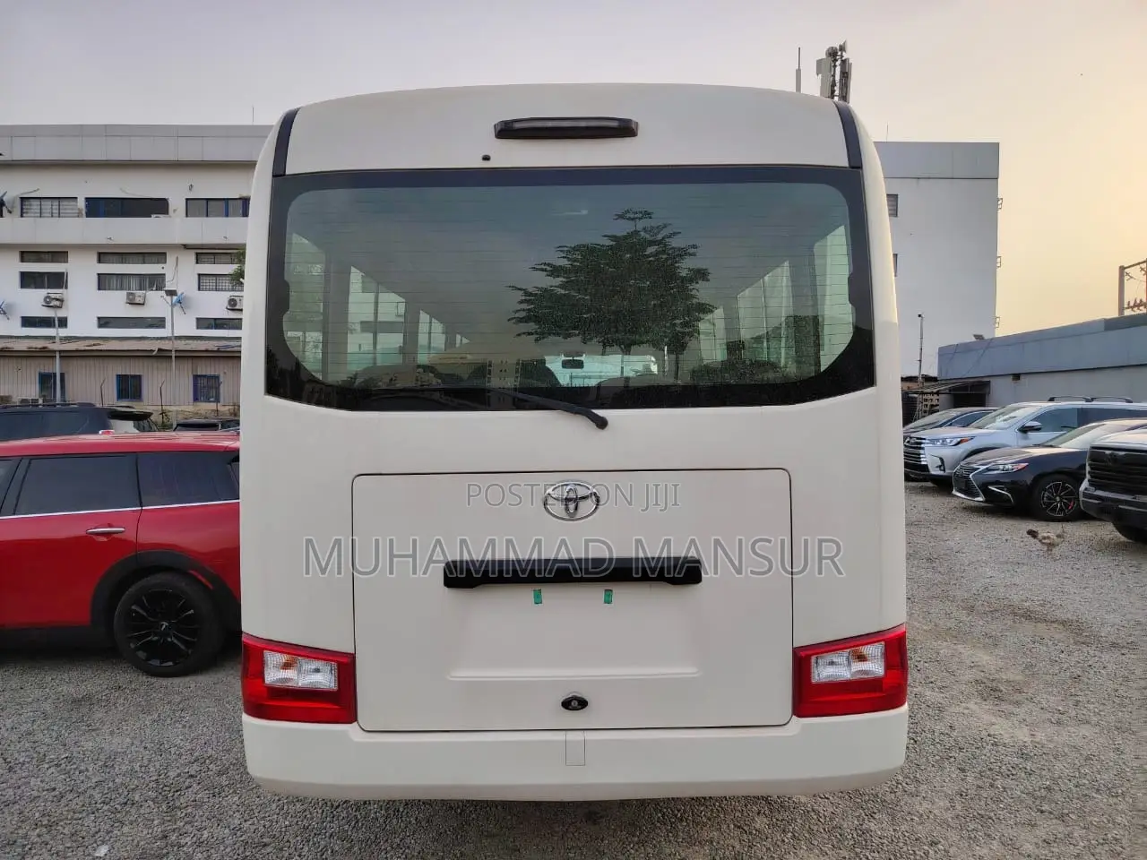 New Toyota Coaster 2025 White