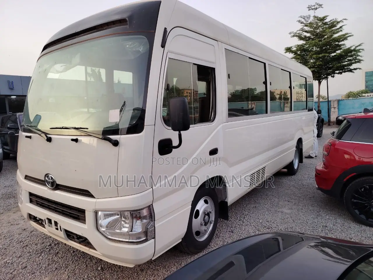 New Toyota Coaster 2025 White