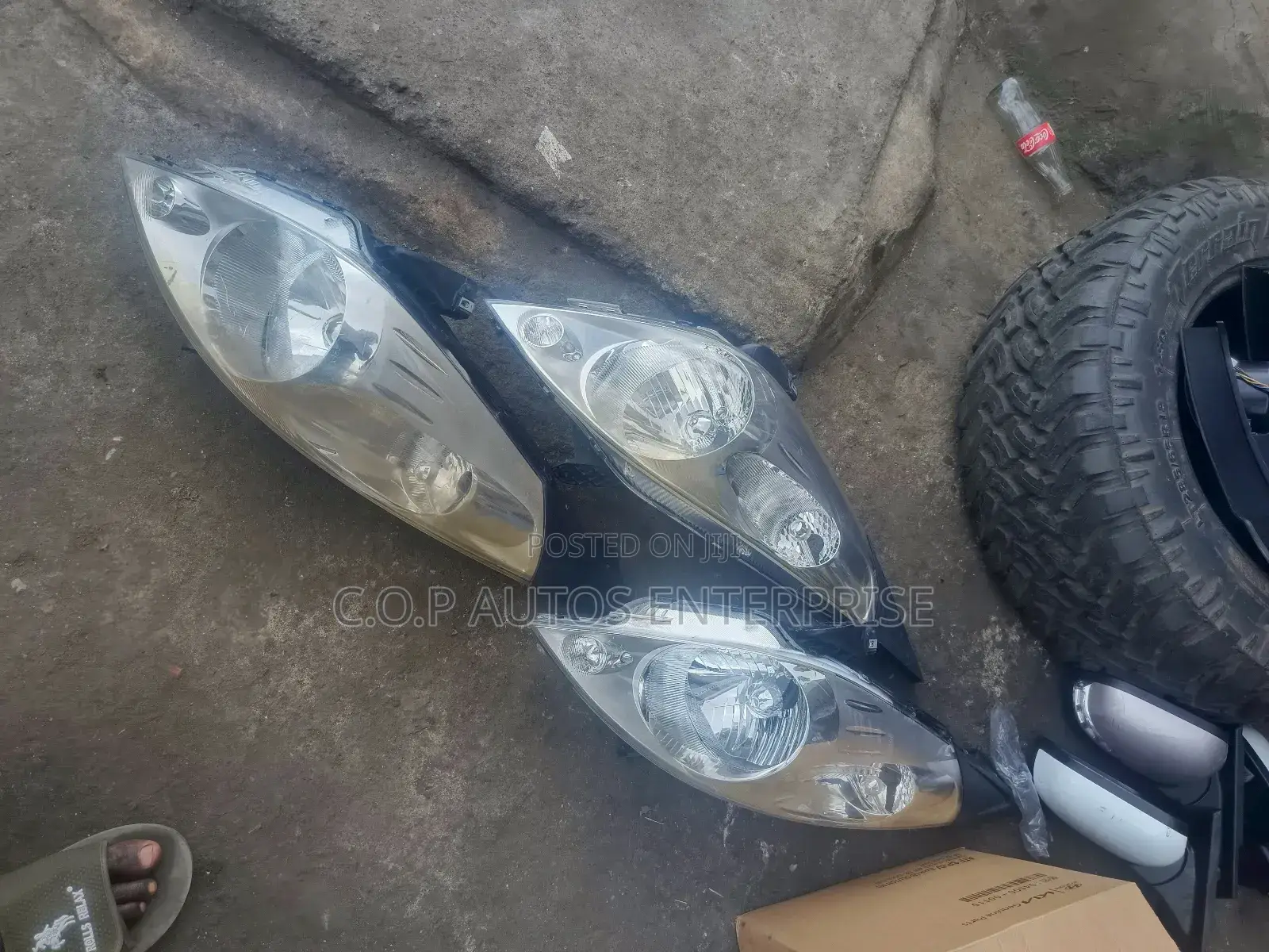 Headlamp for Chevrolet Spark / Deawoo Matiz 2010 - 2016