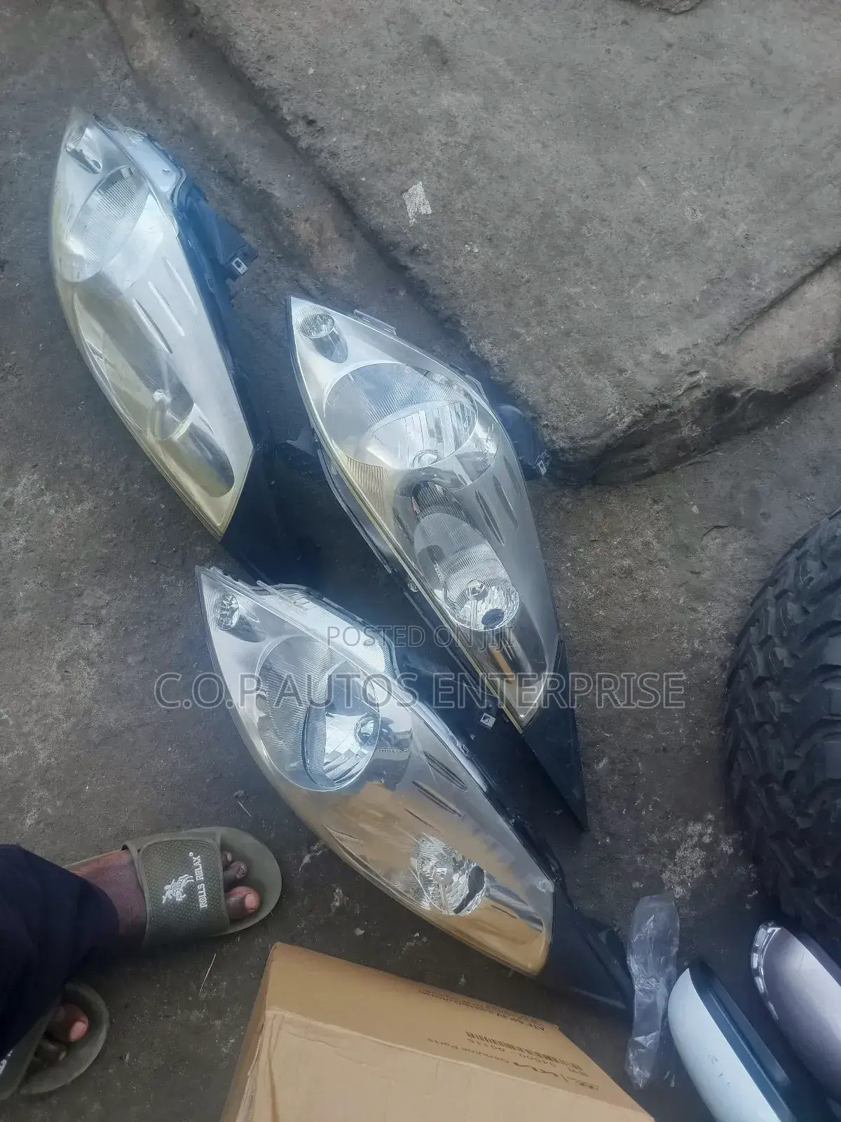 Headlamp for Chevrolet Spark / Deawoo Matiz 2010 - 2016