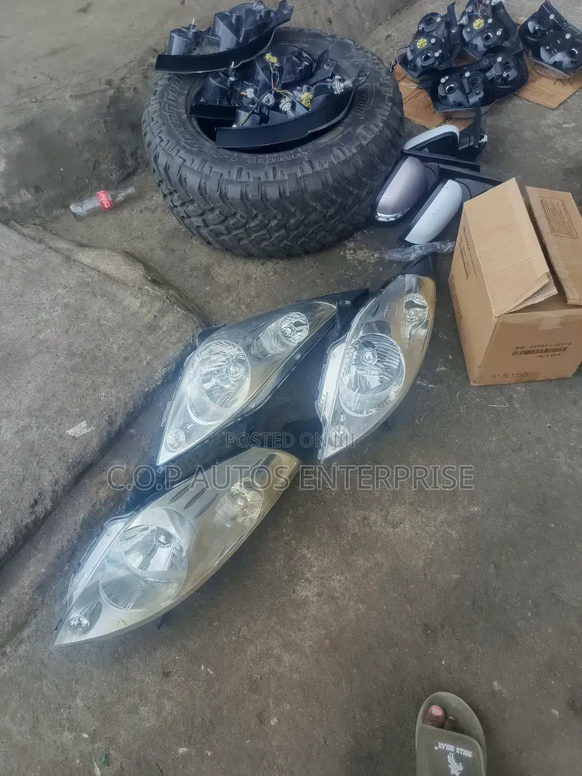 Headlamp for Chevrolet Spark / Deawoo Matiz 2010 - 2016
