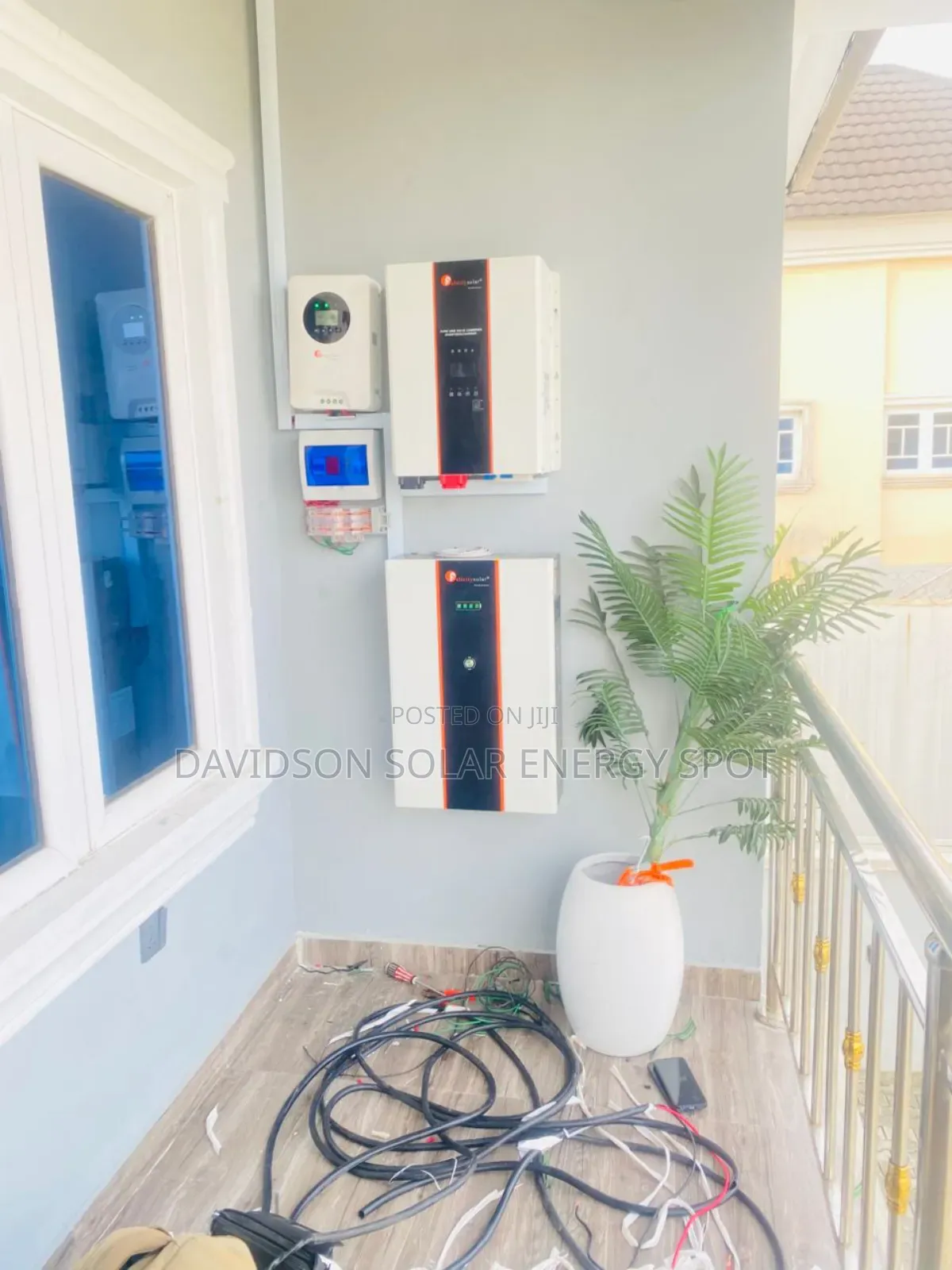 10kwh System Installed With 7.5kva Felicity Inverter