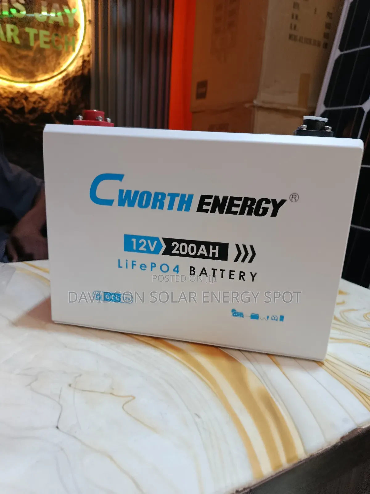 200arh Cworth Solar Lithium Ion Battery