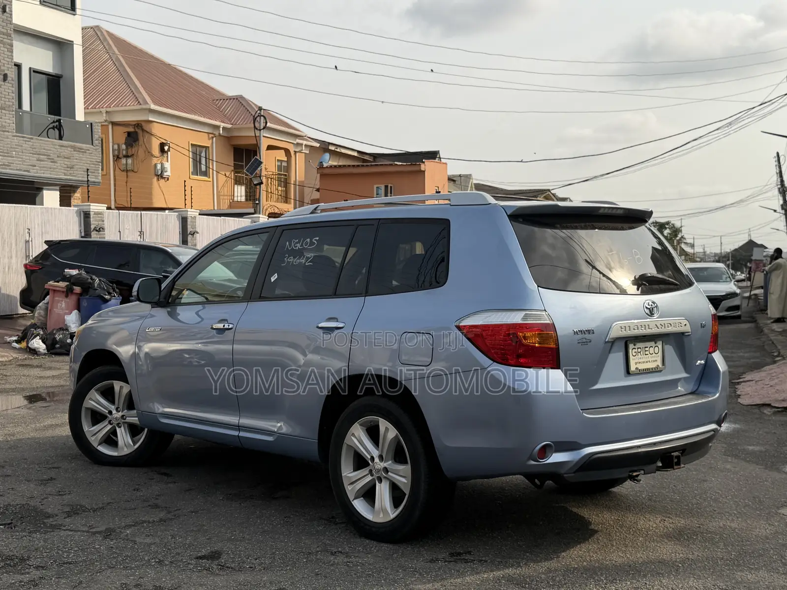 Toyota Highlander Limited 4x4 2008 Blue