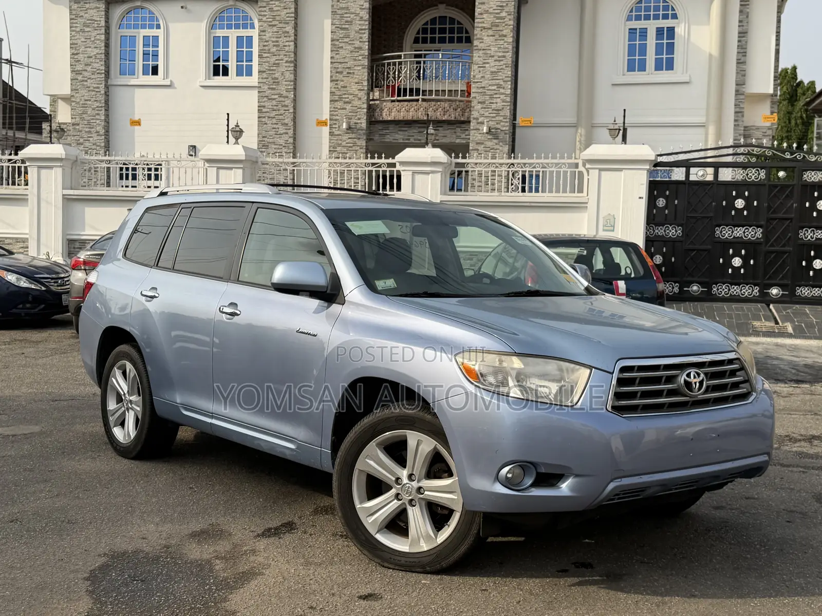 Toyota Highlander Limited 4x4 2008 Blue